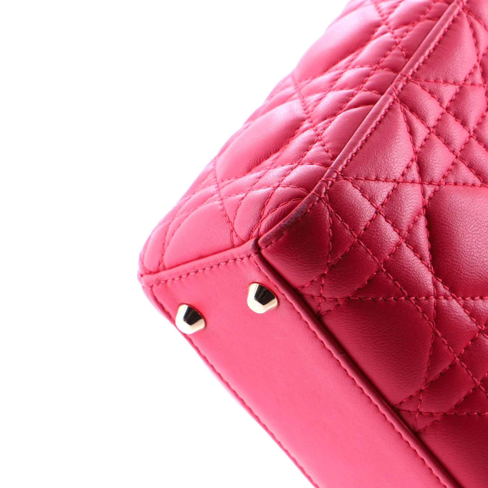 Lady Dior Bag Cannage Quilt Lambskin Mini - Image 6
