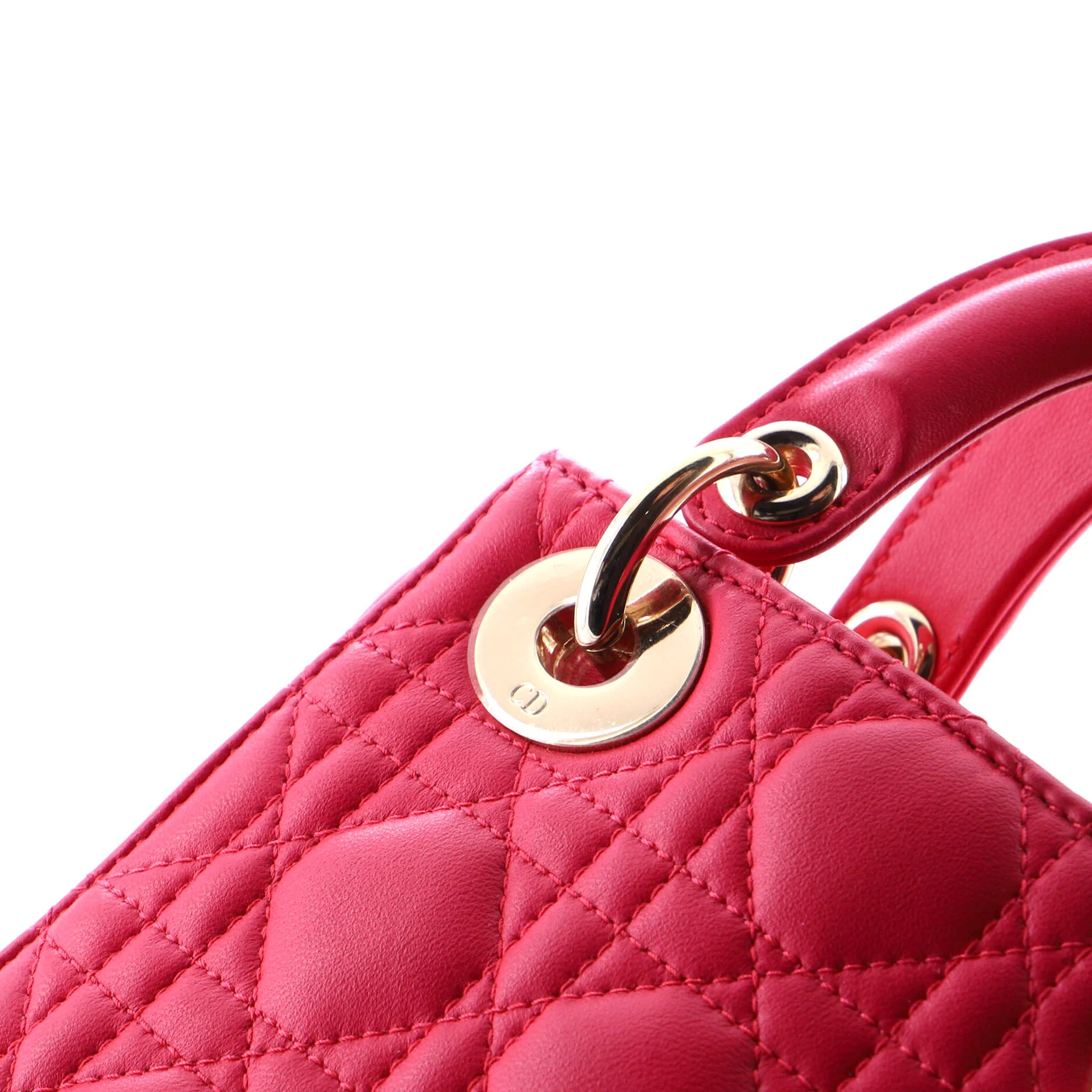 Lady Dior Bag Cannage Quilt Lambskin Mini - Image 7