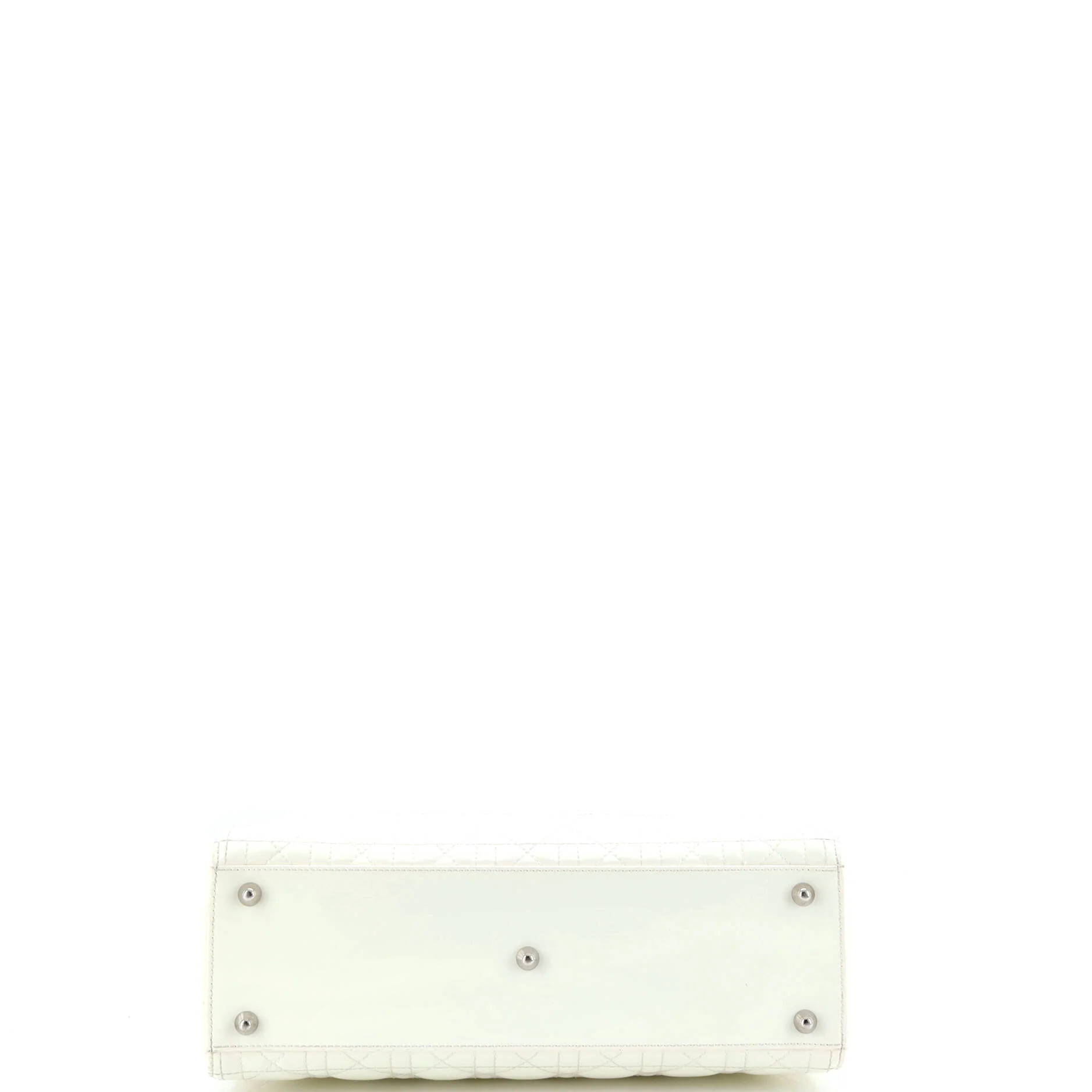 Lady Dior Bag Cannage Quilt Patent Large - Image 4