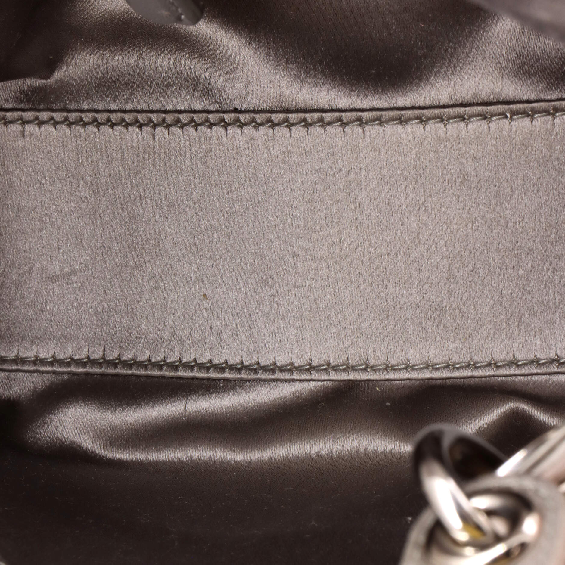 Lady Dior Bag Crystal Embellished Cannage Quilt Satin Mini - Image 5