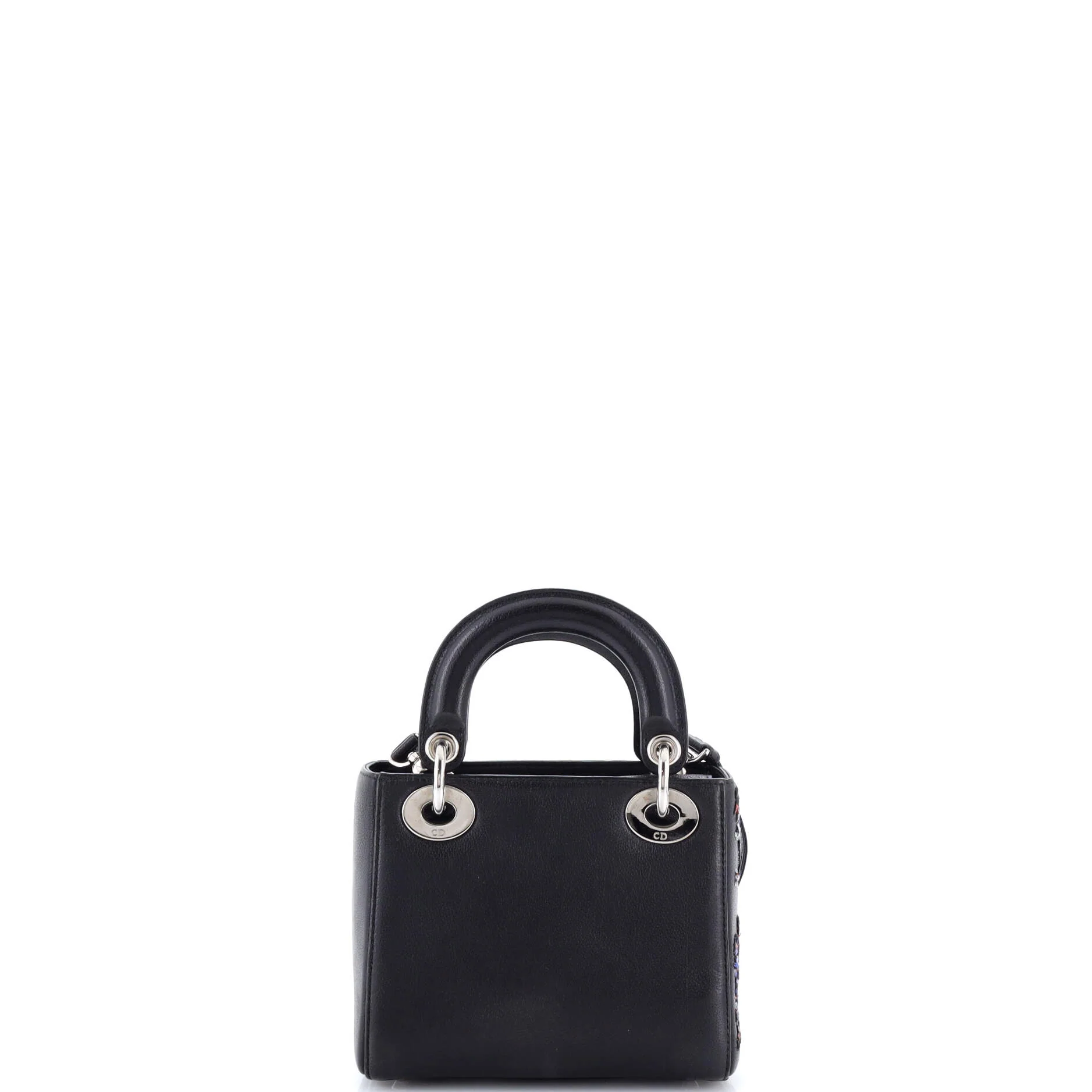 Lady Dior Bag Embellished Leather Mini - Image 3