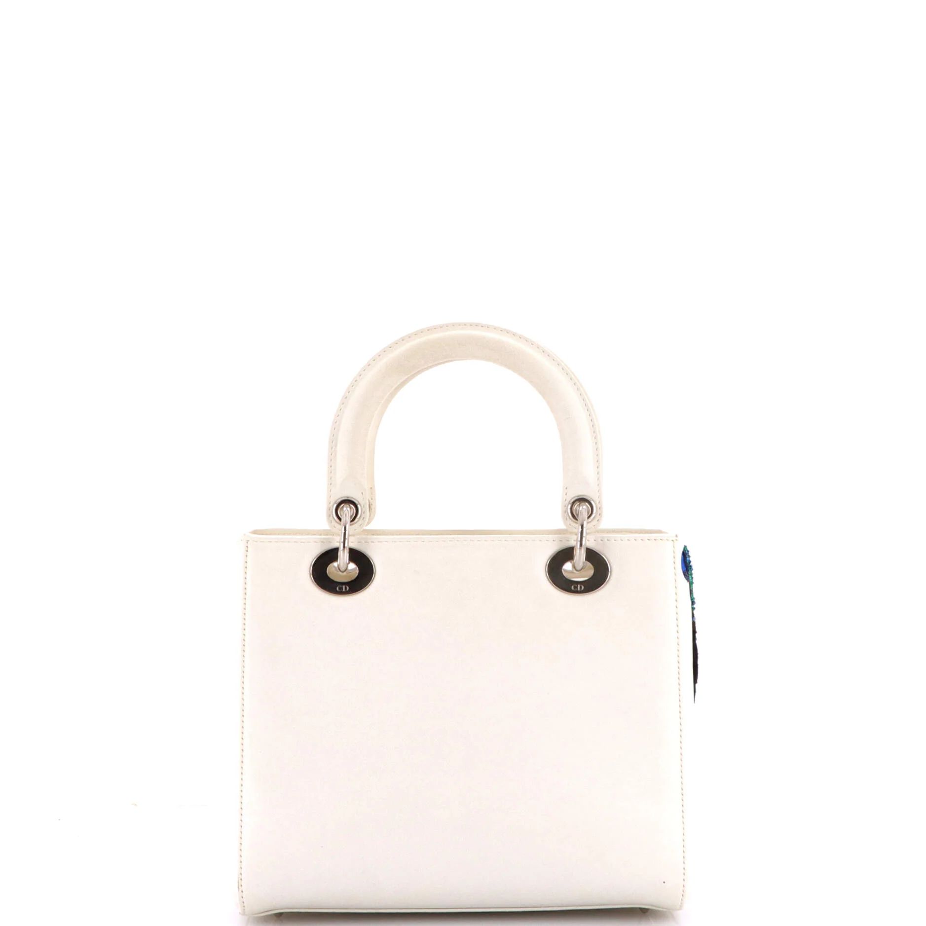 Lady Dior Bag Patch Embellished Leather Medium - Image 3