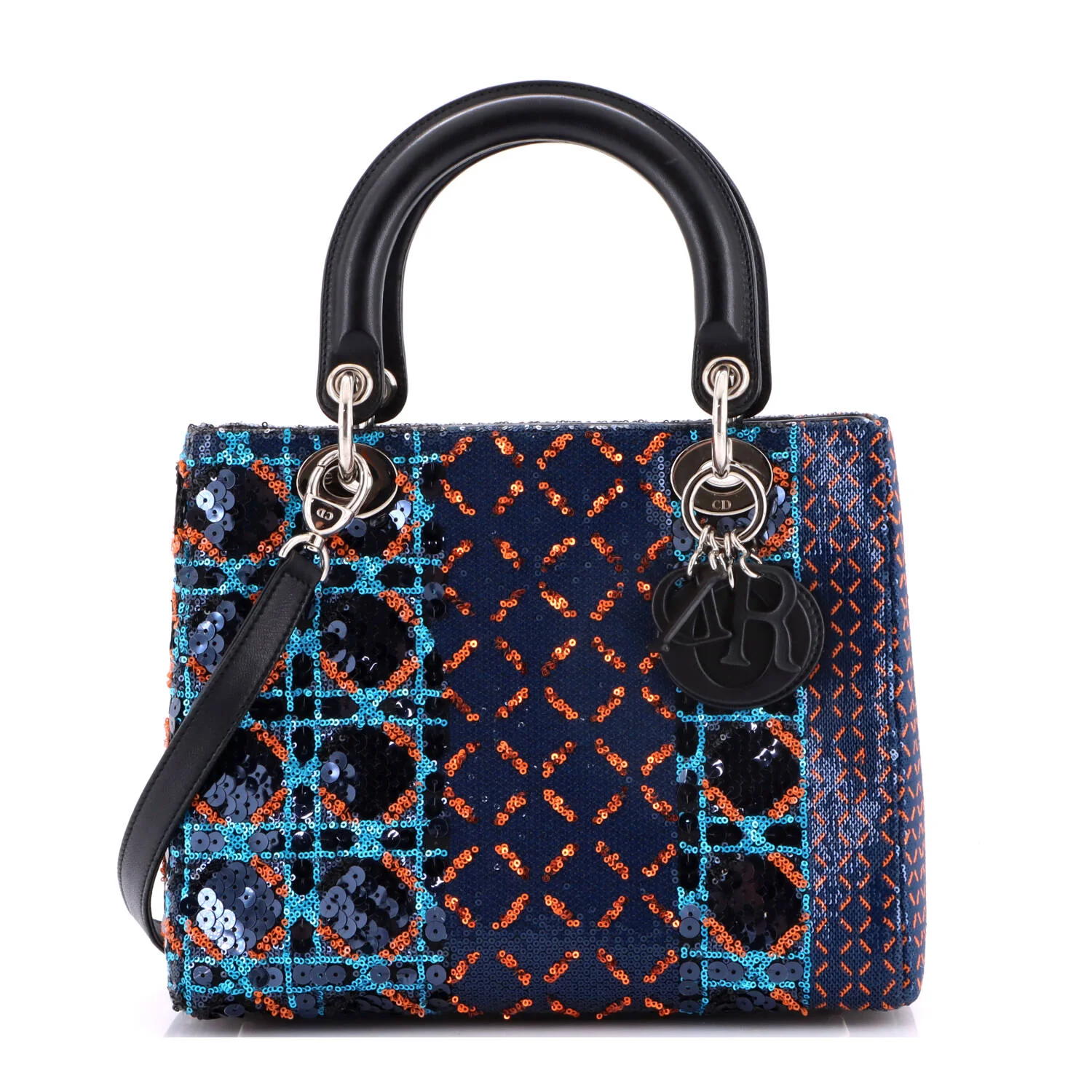 Lady Dior Bag Sequin Jacquard Medium