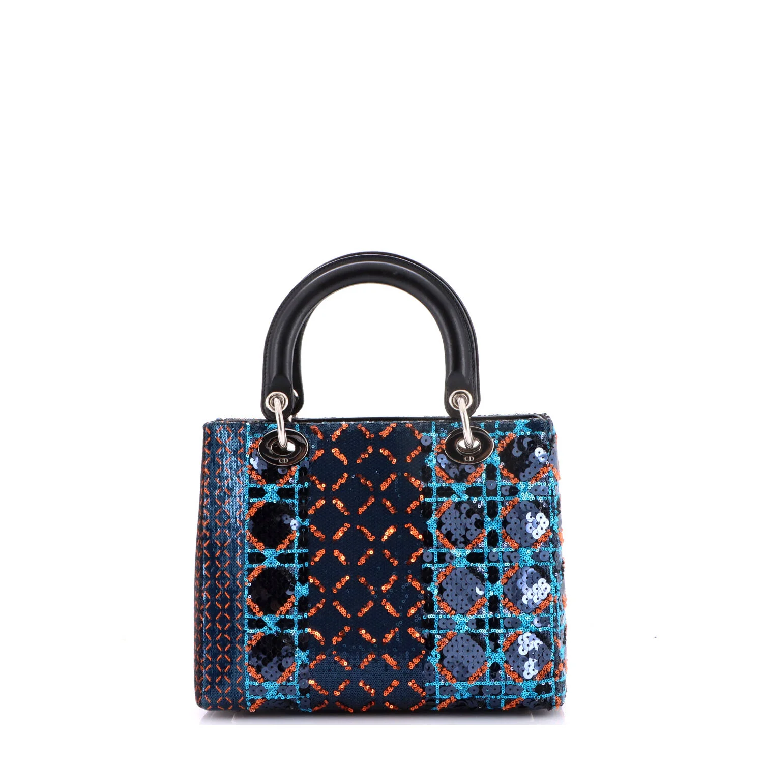 Lady Dior Bag Sequin Jacquard Medium - Image 3