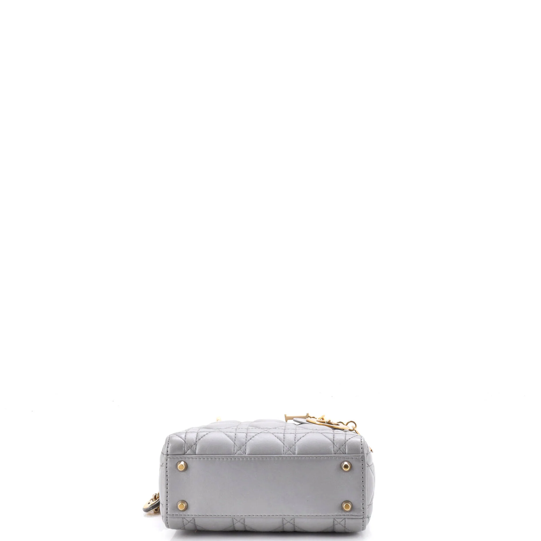 Lady Dior Chain Bag Cannage Quilt Lambskin Mini - Image 4