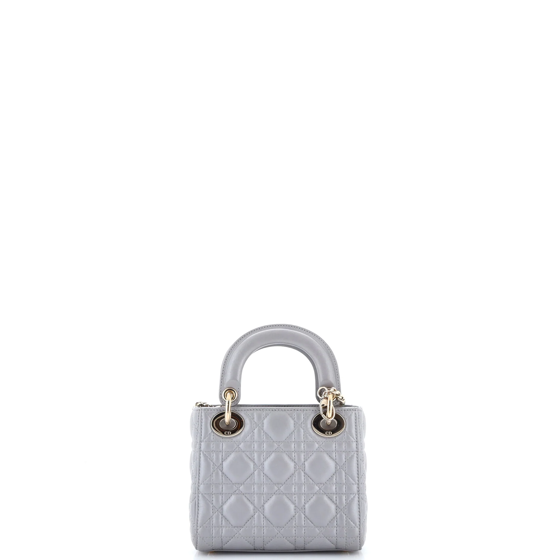 Lady Dior Chain Bag Cannage Quilt Lambskin Mini - Image 3