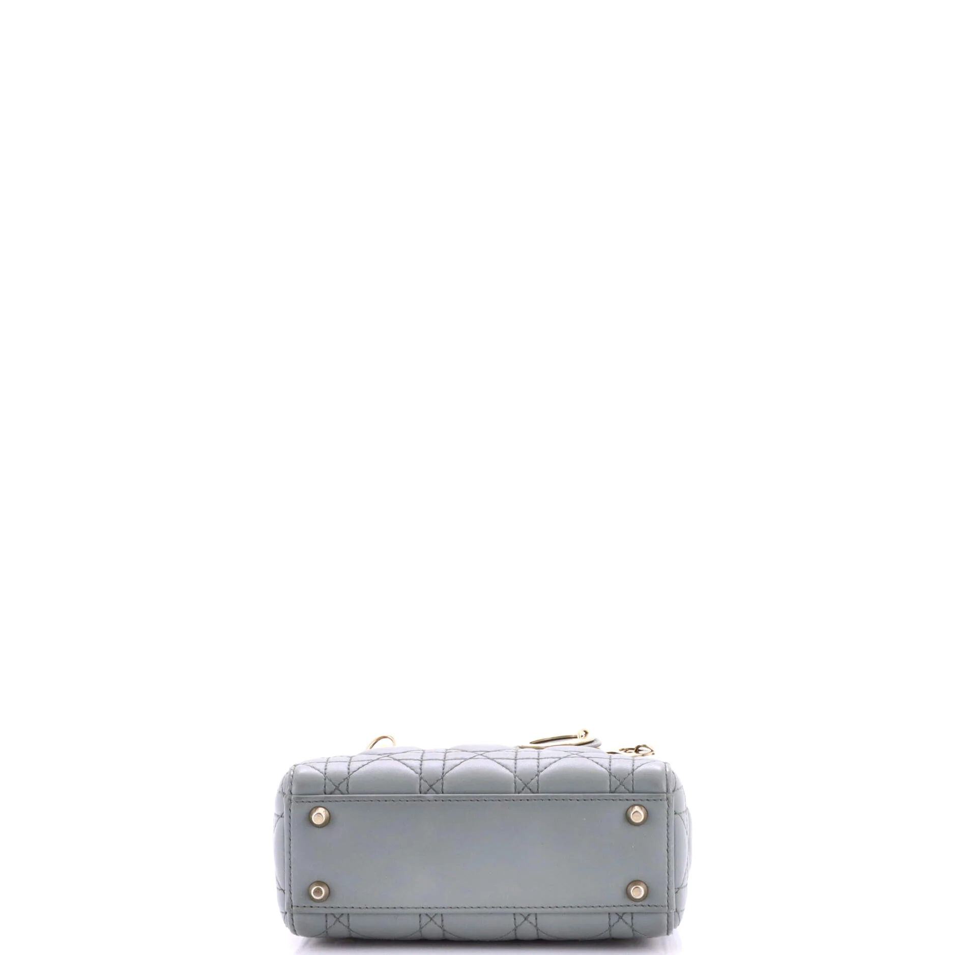 Lady Dior Chain Bag Cannage Quilt Lambskin Mini - Image 4