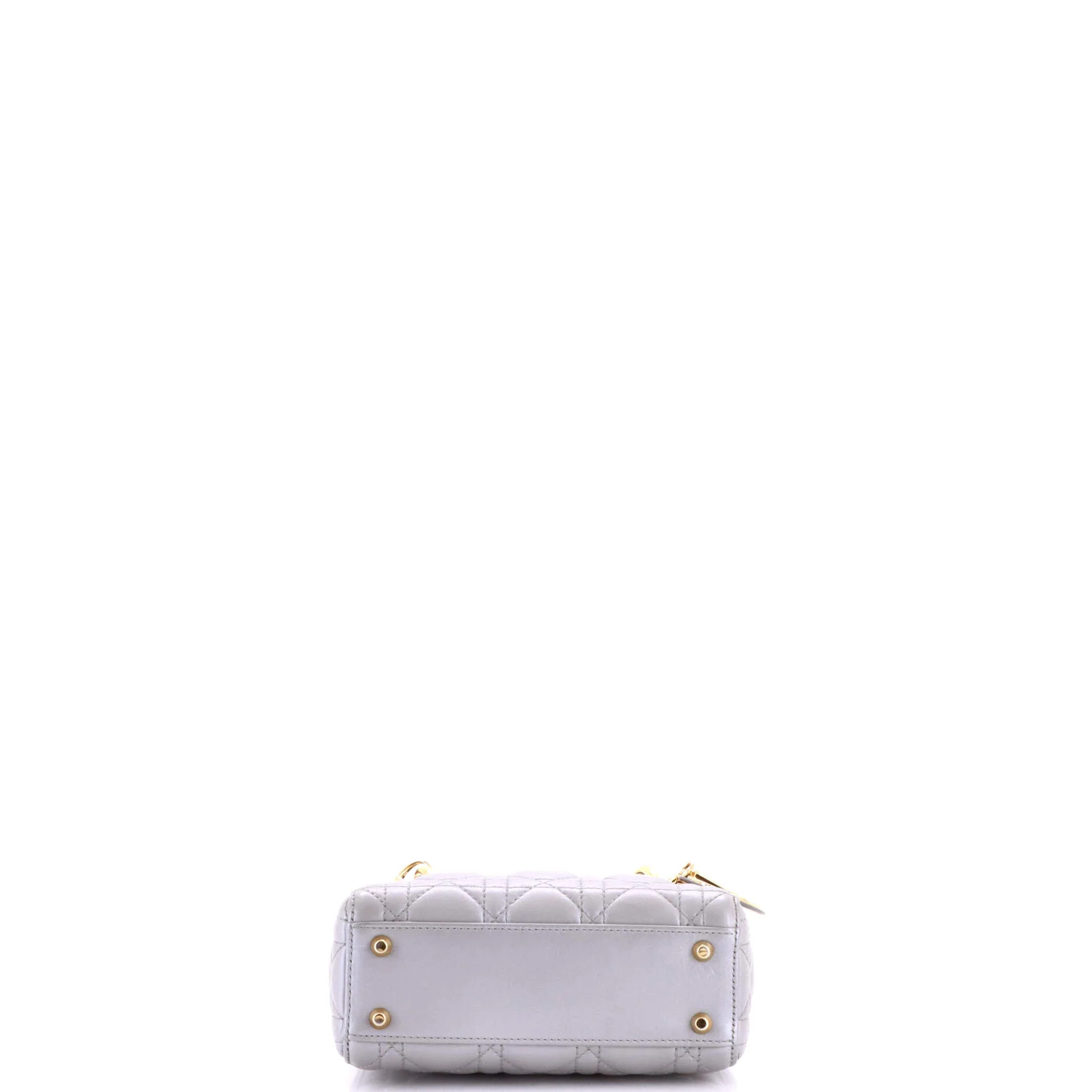 Lady Dior Chain Bag Cannage Quilt Lambskin Mini - Image 4
