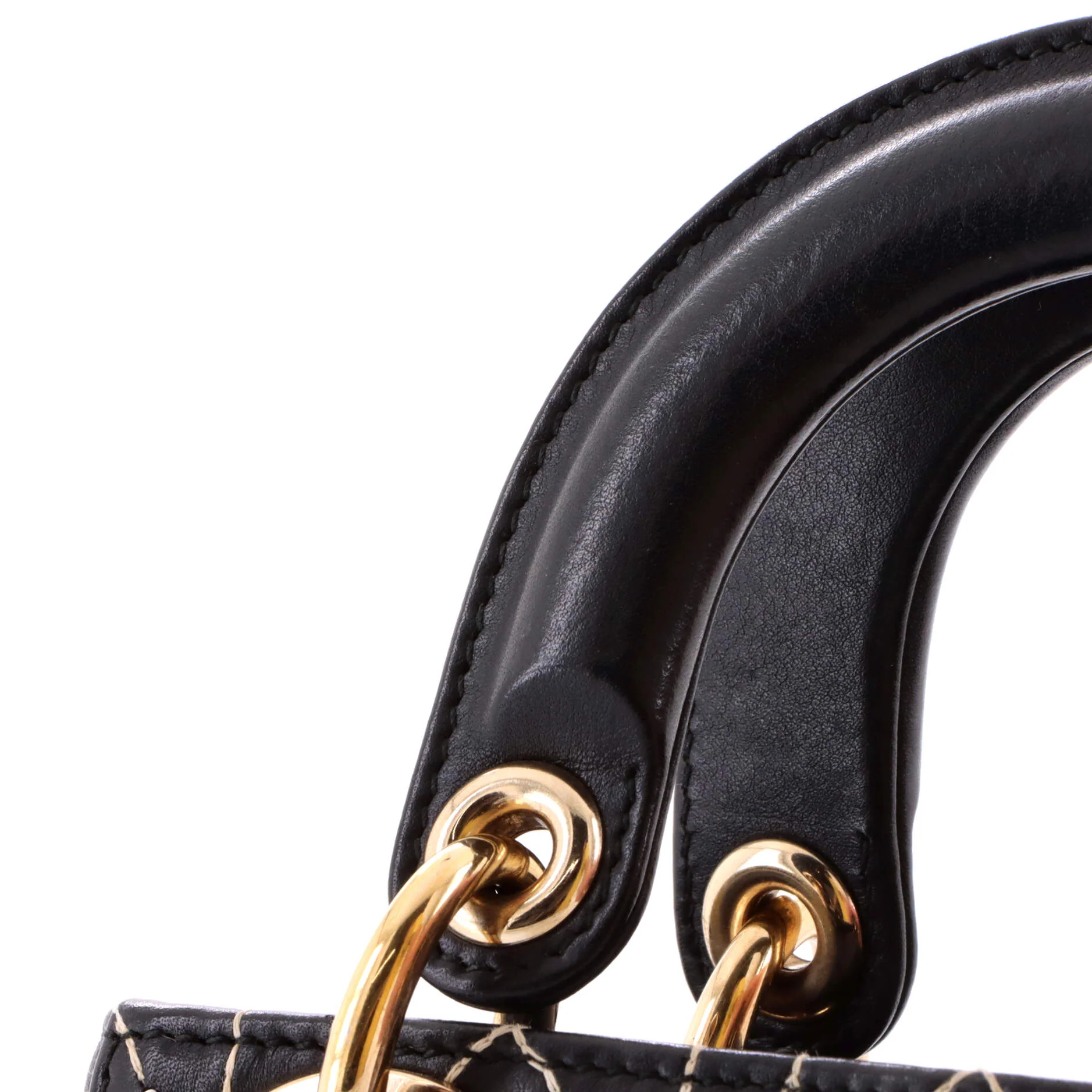 Lady Dior Chain Bag Embroidered Calfskin Mini - Image 7