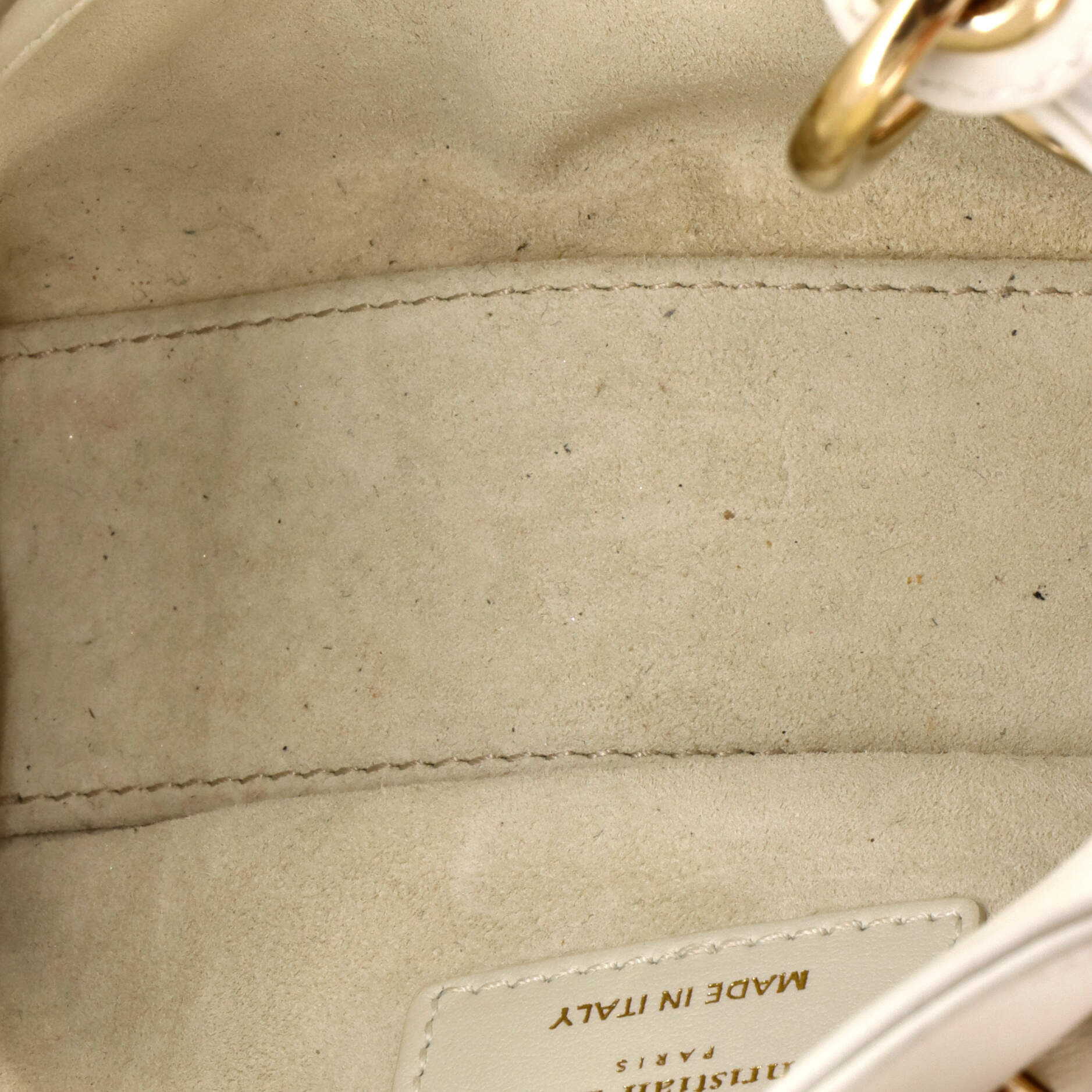Lady Dior Chain Bag Embroidered Calfskin Mini - Image 5