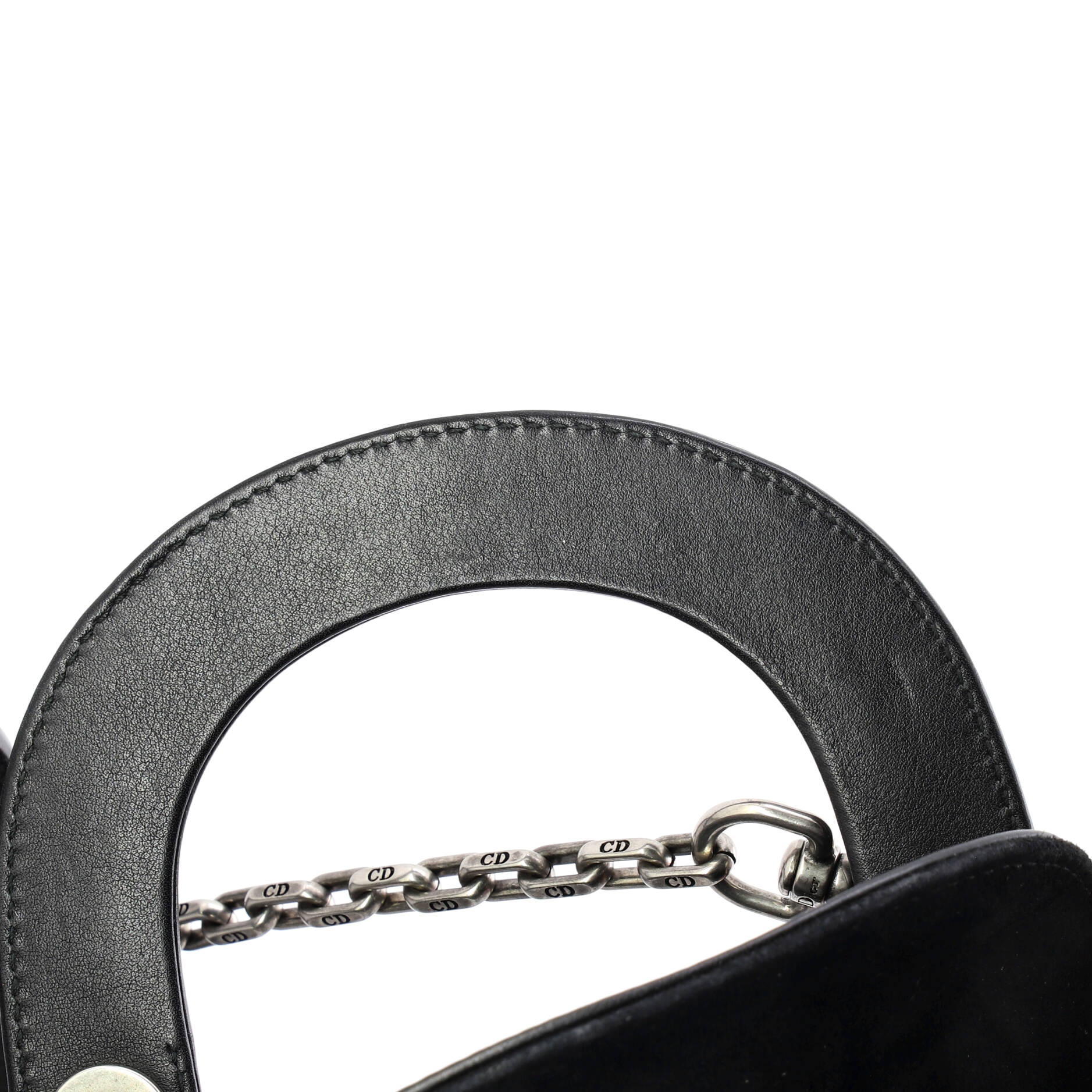Lady Dior Chain Bag Leather and Mirror Mosaic Mini - Image 7