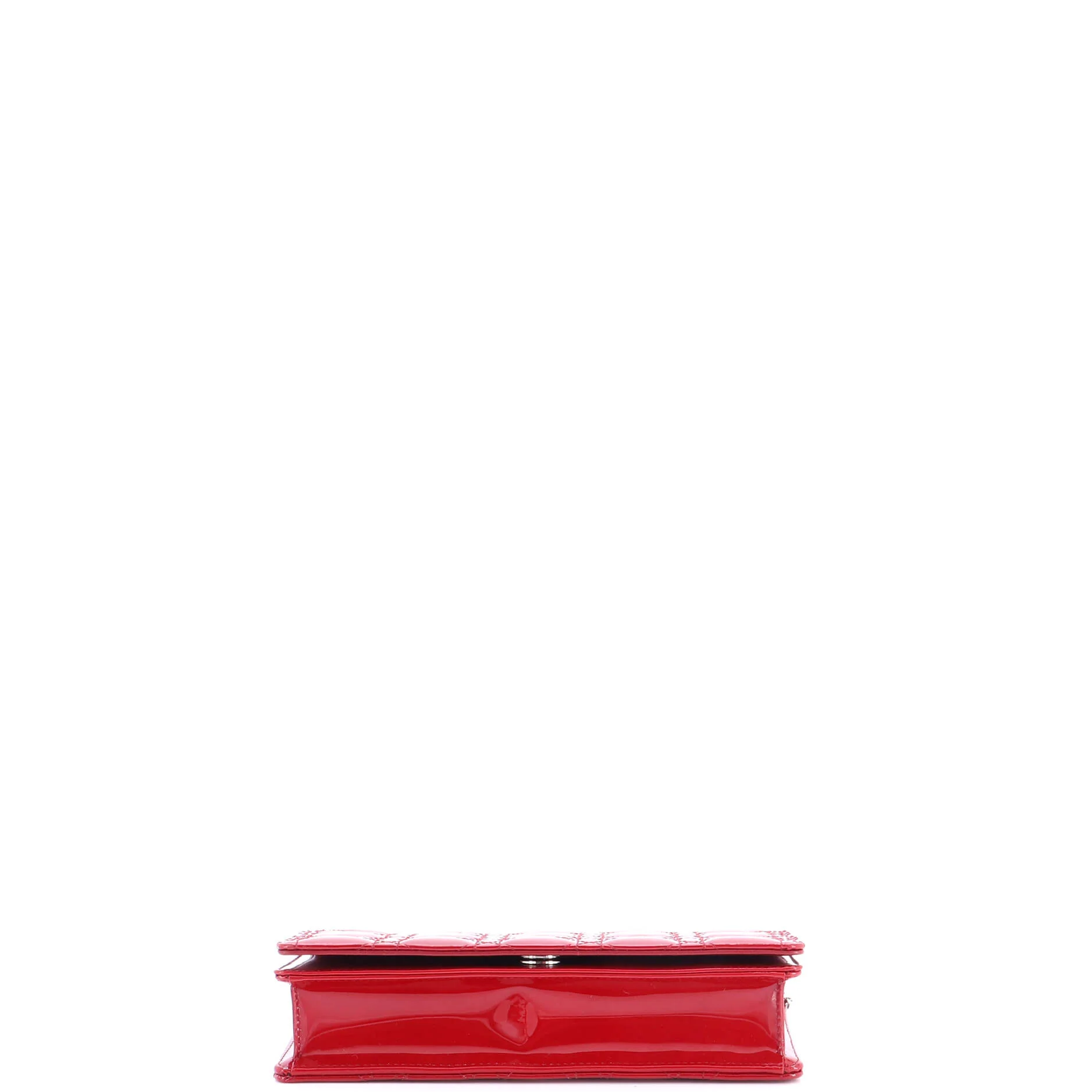 Lady Dior Chain Pouch Cannage Quilt Patent - Image 5
