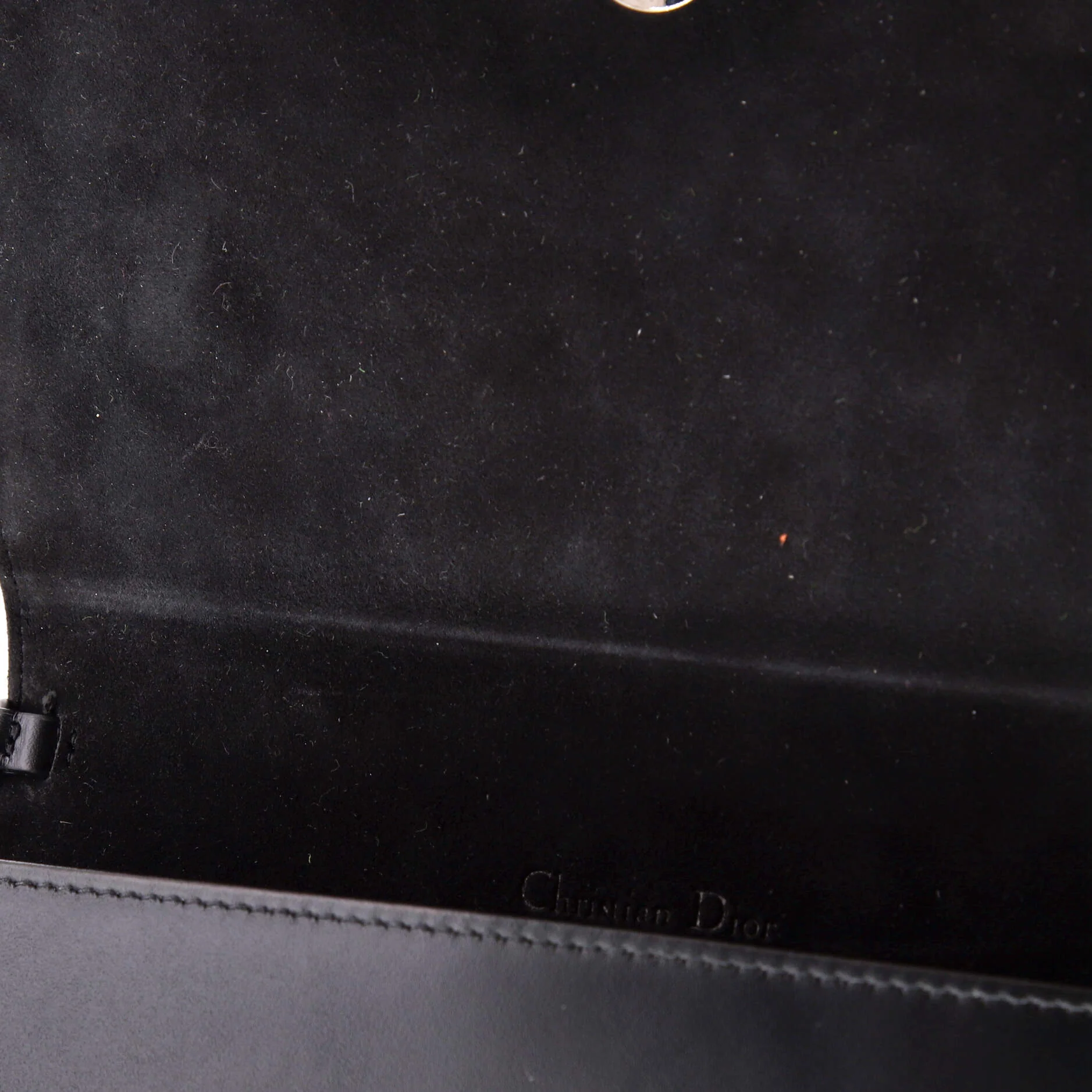 Lady Dior Chain Pouch Diamond Motif Cannage Calfskin - Image 7