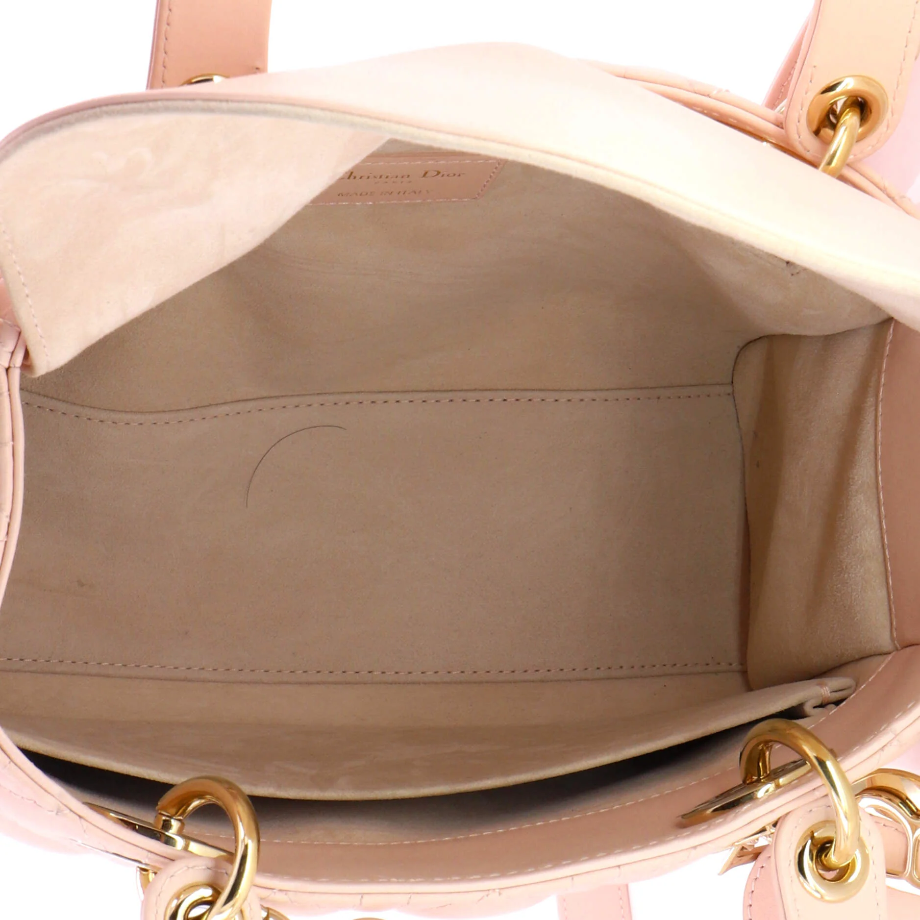 Lady Dior NM Bag Cannage Quilt Lambskin Medium - Image 5