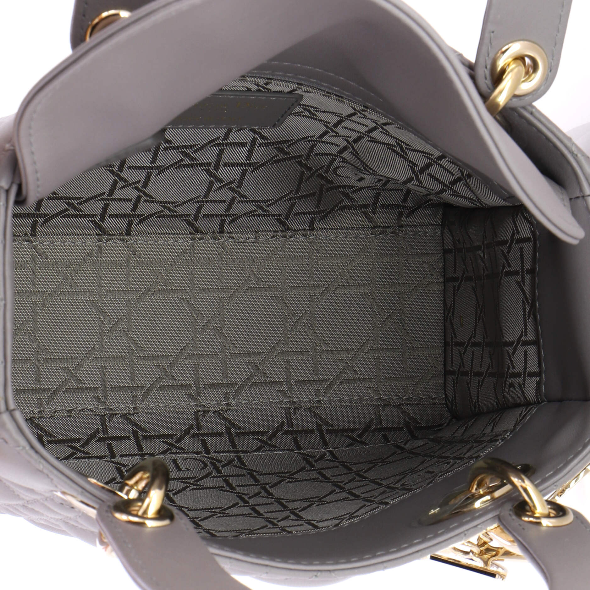 My ABCDior Lady Dior Bag Cannage Quilt Leather Small - Image 5