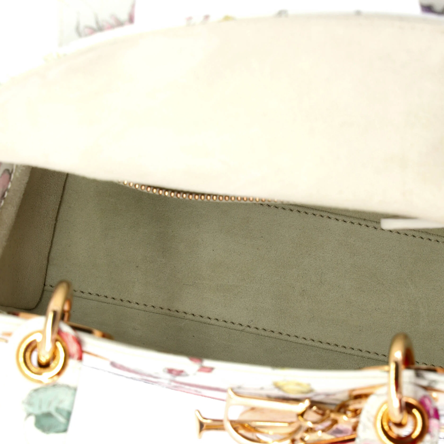 My ABCDior Lady Dior Bag Printed Leather Small - Image 5