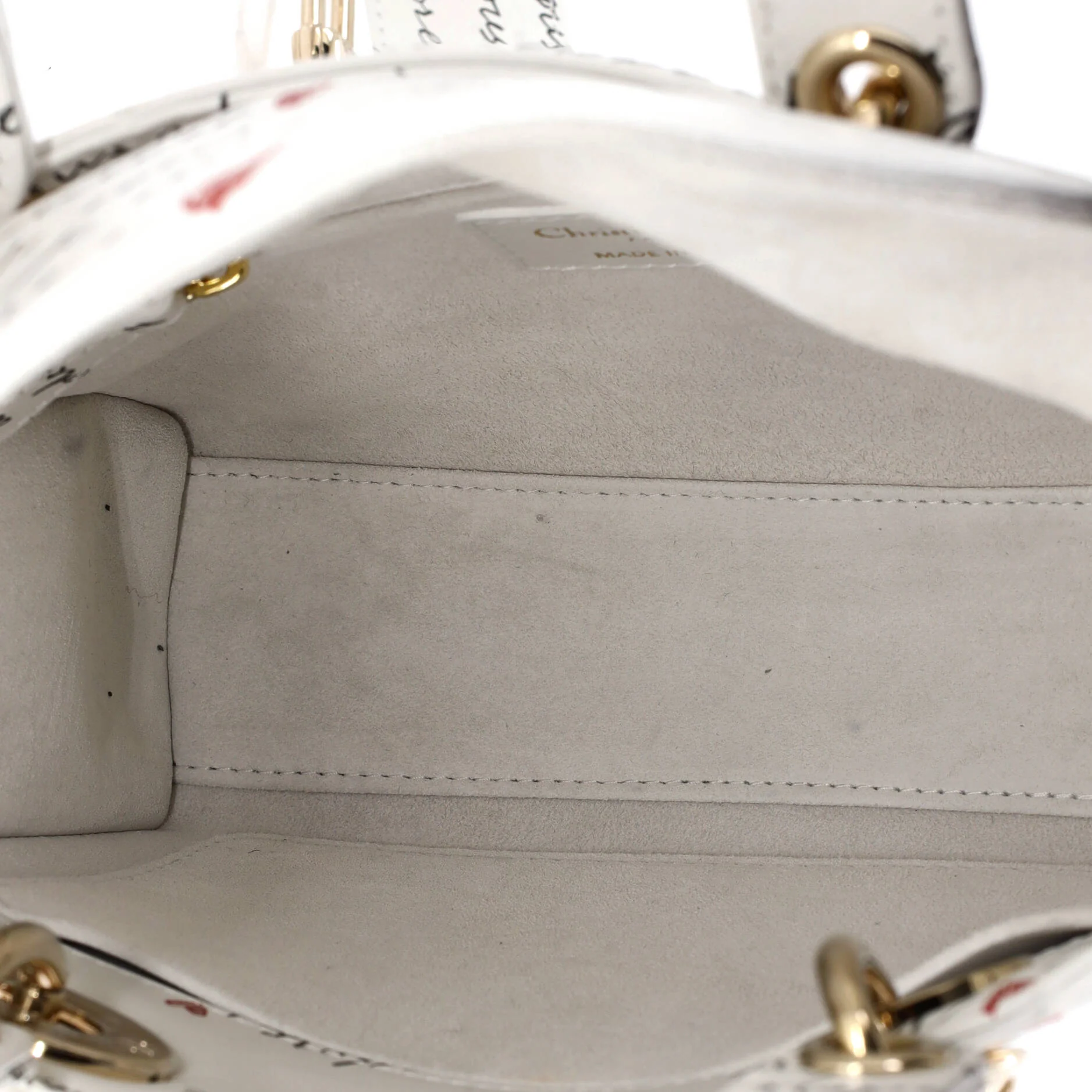 My ABCDior Lady Dior Bag Printed Leather Small - Image 5