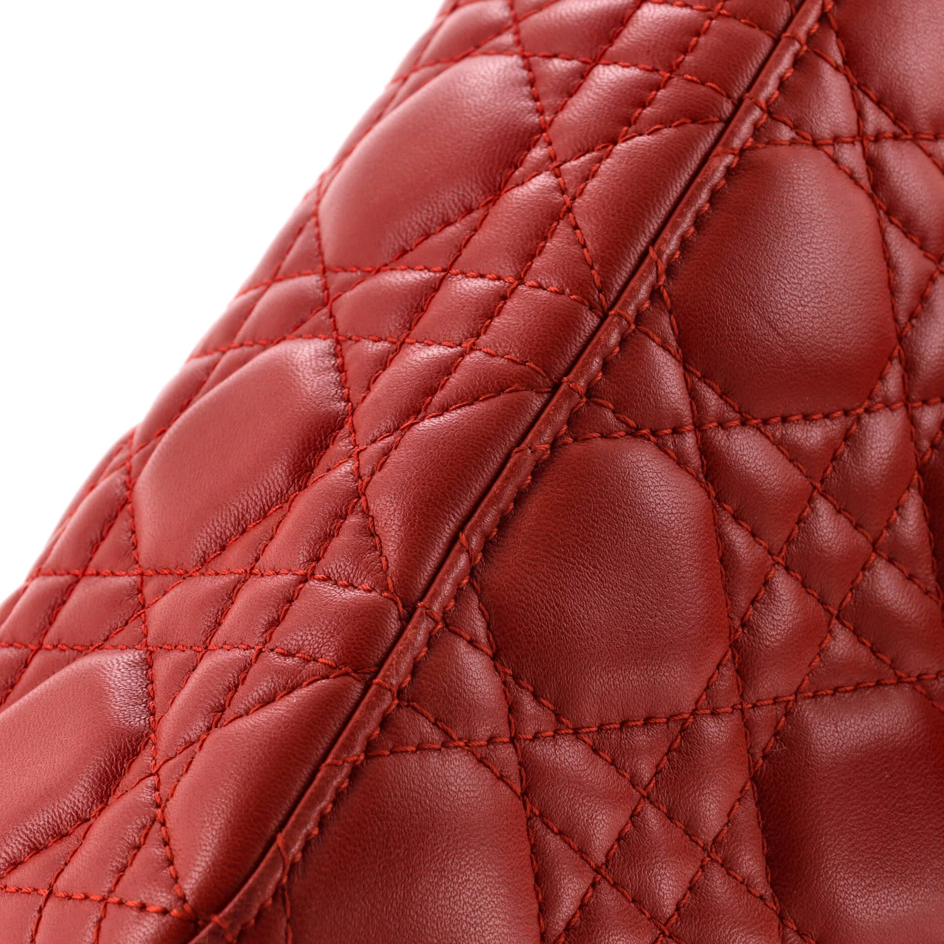 My Lady Dior Bag Cannage Quilt Lambskin - Image 6