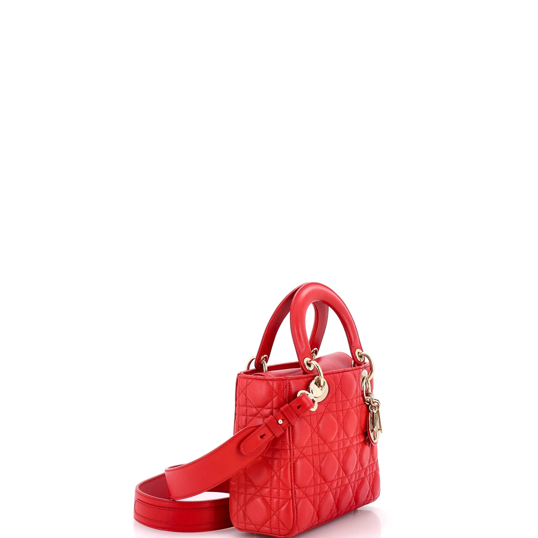 My Lady Dior Bag Cannage Quilt Lambskin - Image 2