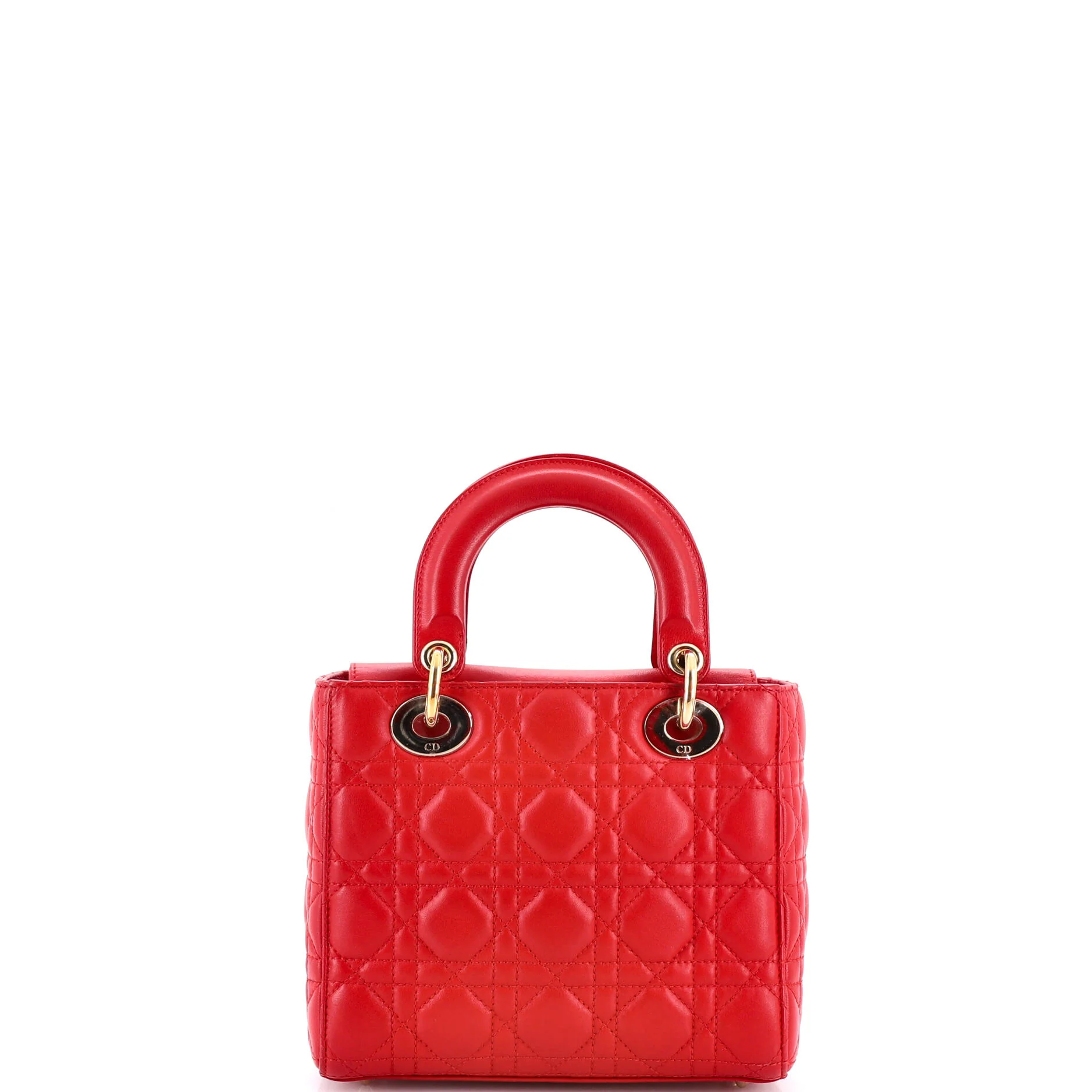 My Lady Dior Bag Cannage Quilt Lambskin - Image 3