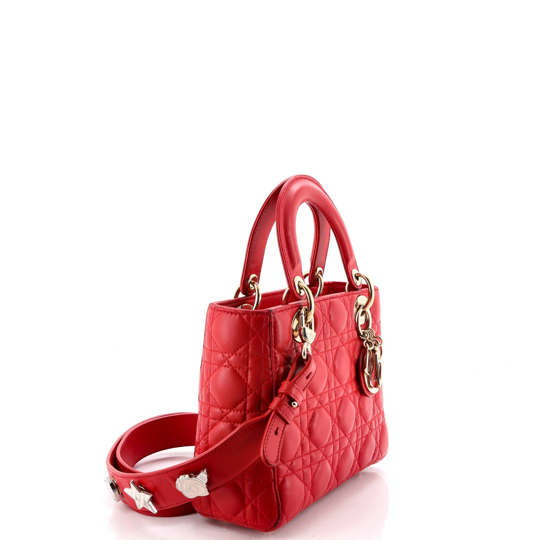 My Lady Dior Bag Cannage Quilt Lambskin - Image 2