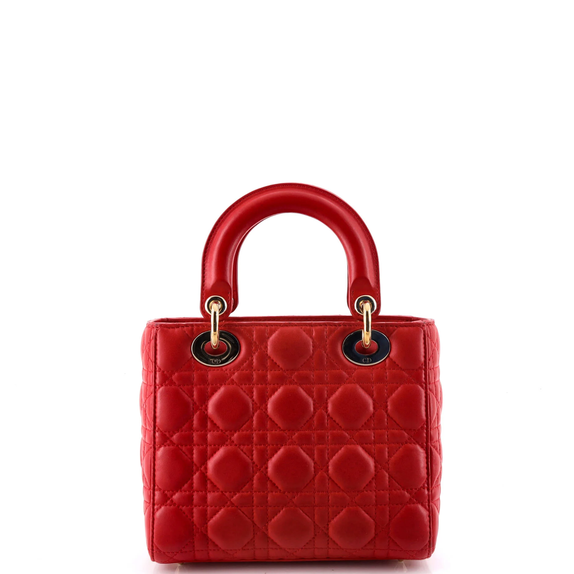 My Lady Dior Bag Cannage Quilt Lambskin - Image 3