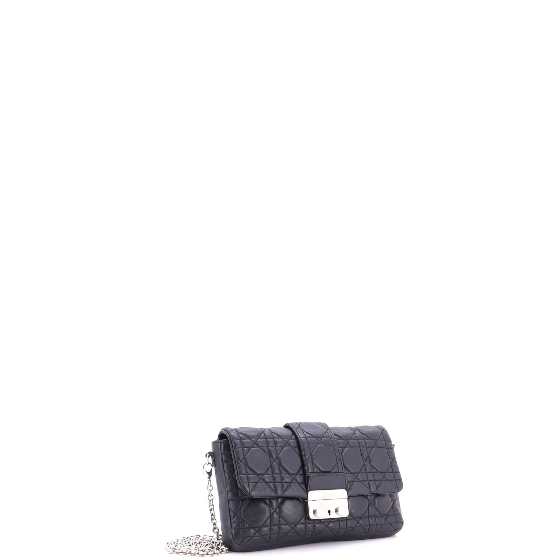 New Lock Pouch Cannage Quilt Lambskin Mini - Image 2