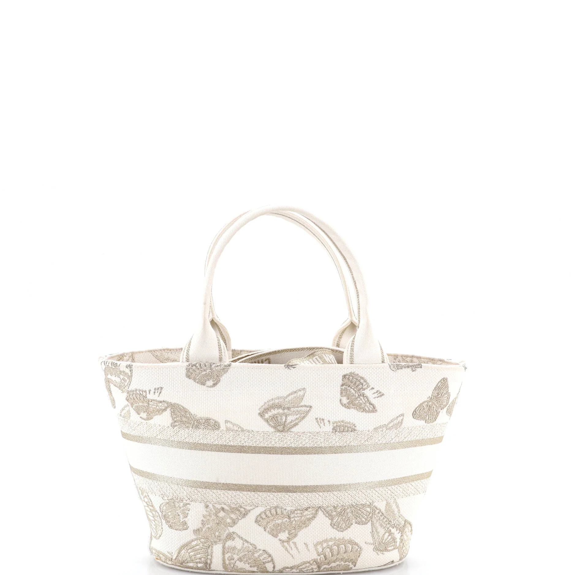 Panier Chapeau Bag Embroidered Canvas - Image 3