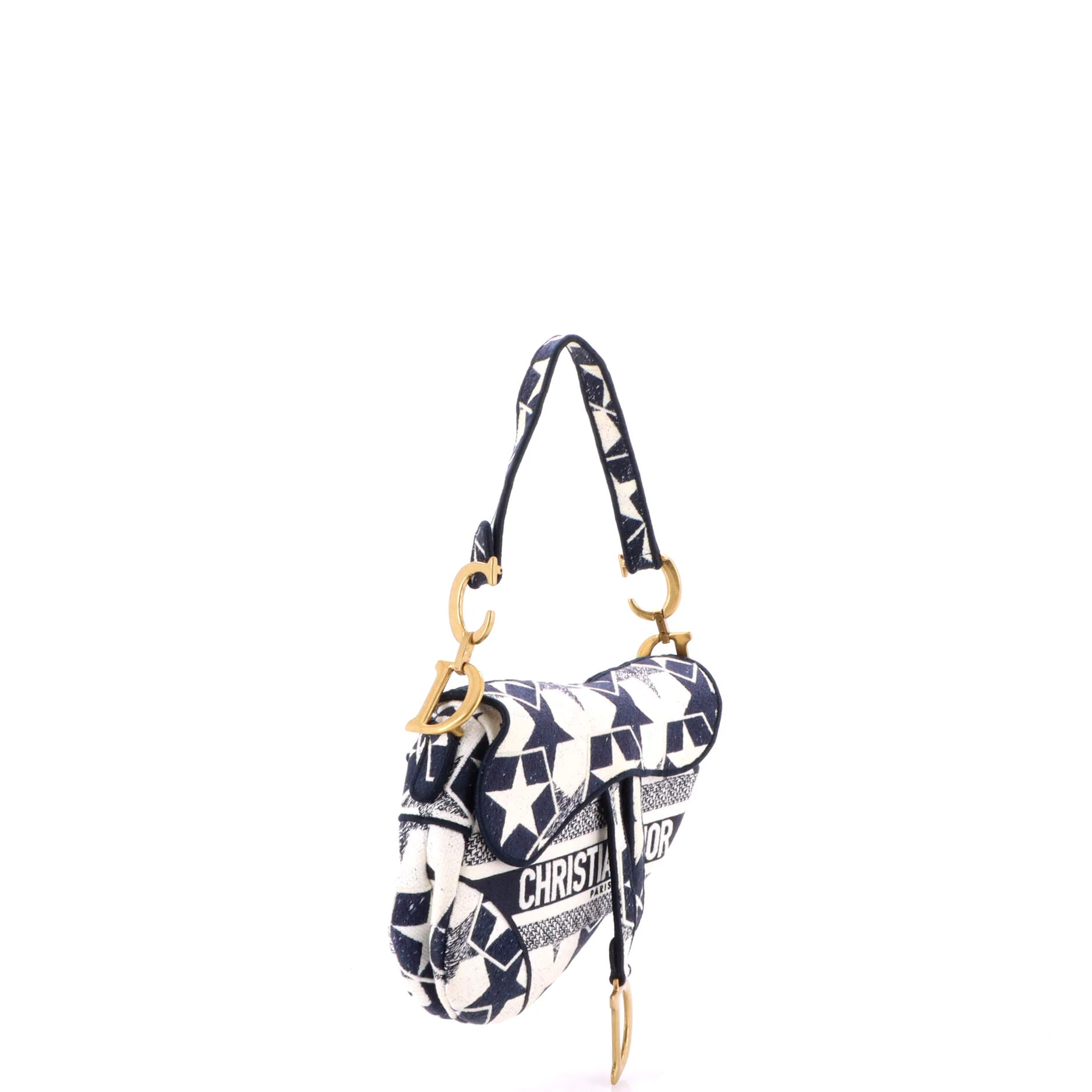 Saddle Bag Logo Embroidered Canvas Medium - Image 2