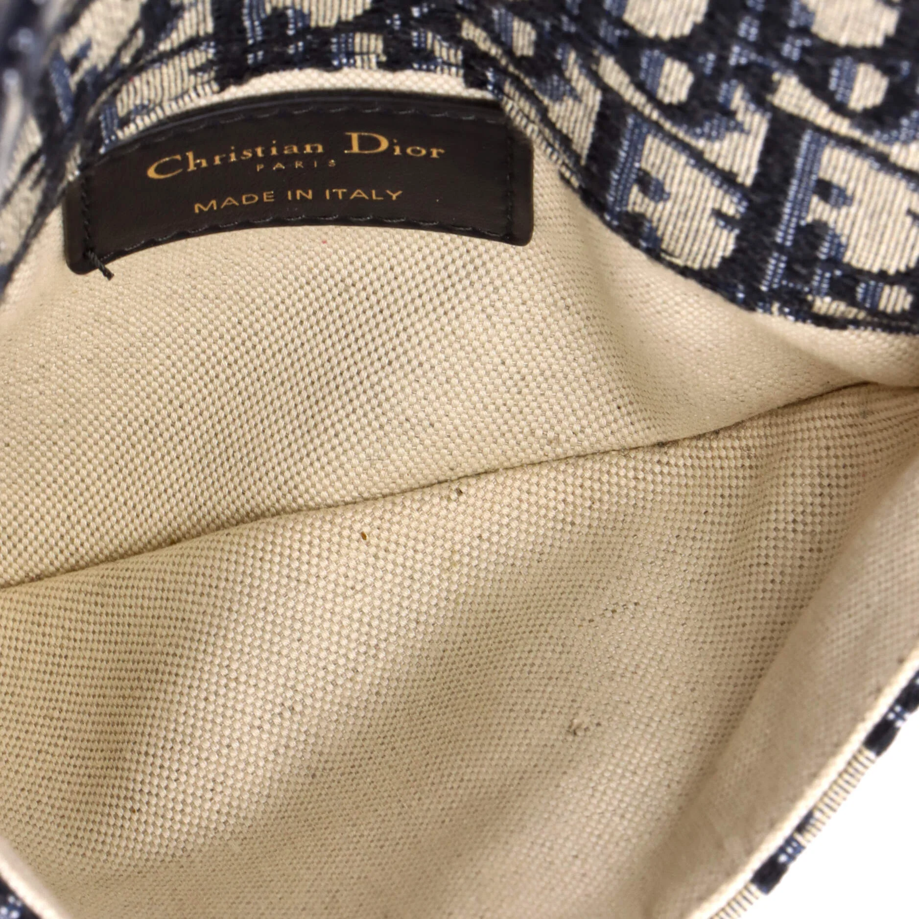 Saddle Belt Bag Oblique Canvas - Image 5