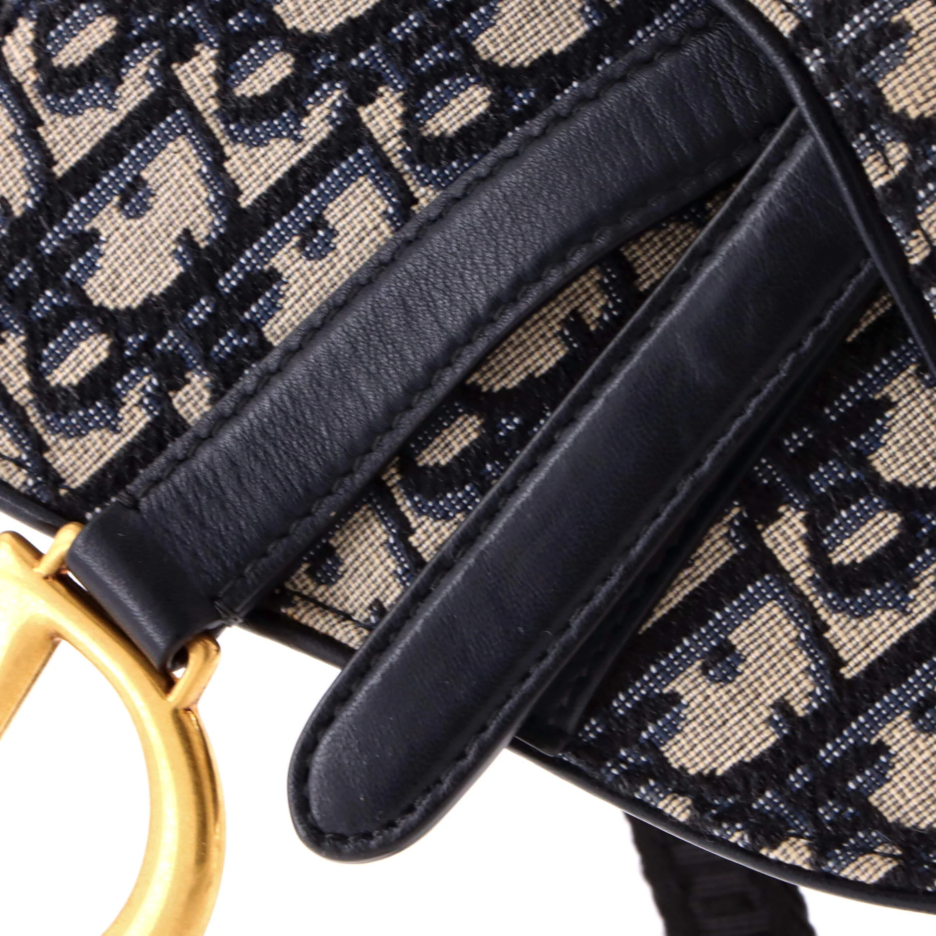Saddle Belt Bag Oblique Canvas - Image 6