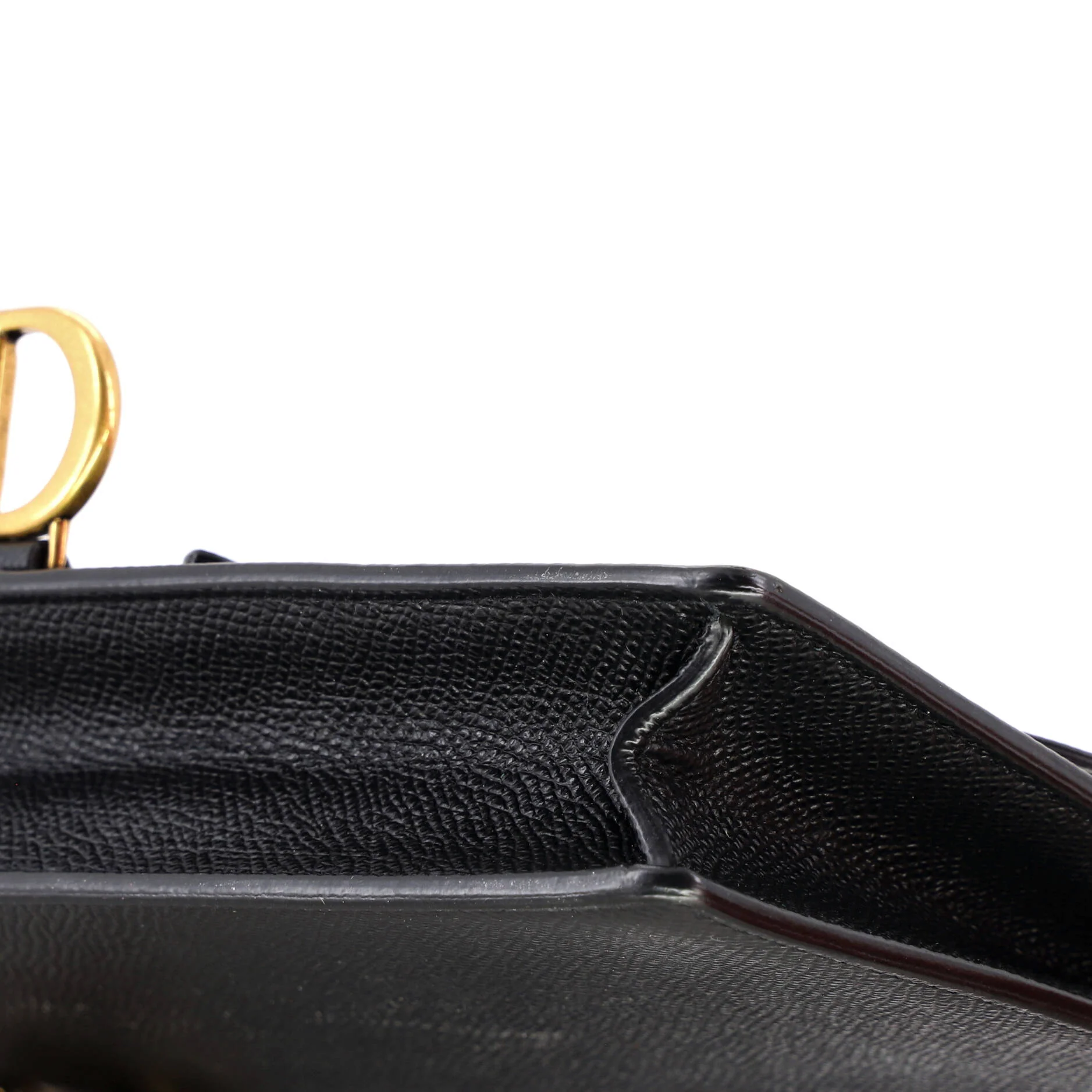 Saddle Chain Clutch Leather - Image 7