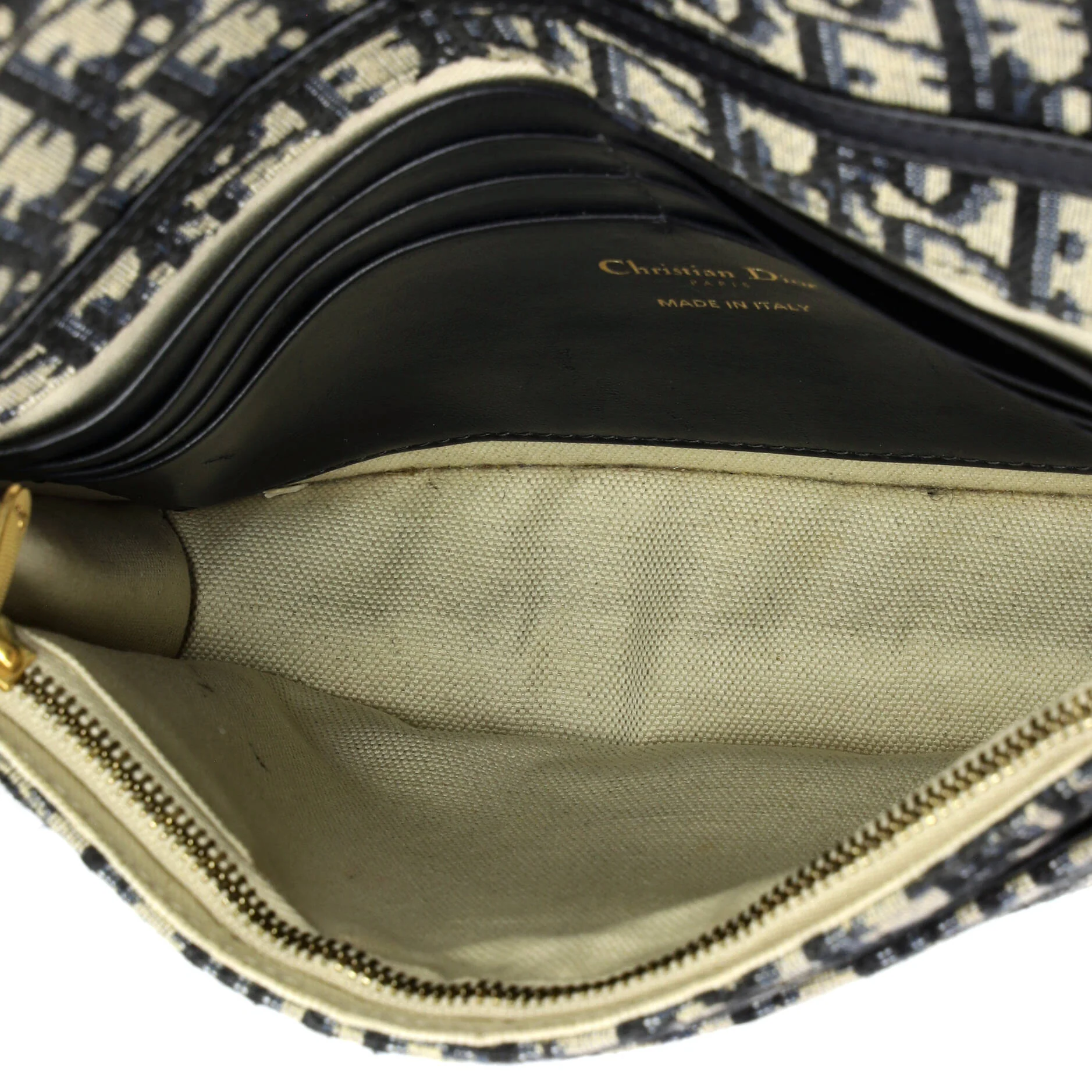 Saddle Chain Clutch Oblique Canvas - Image 5