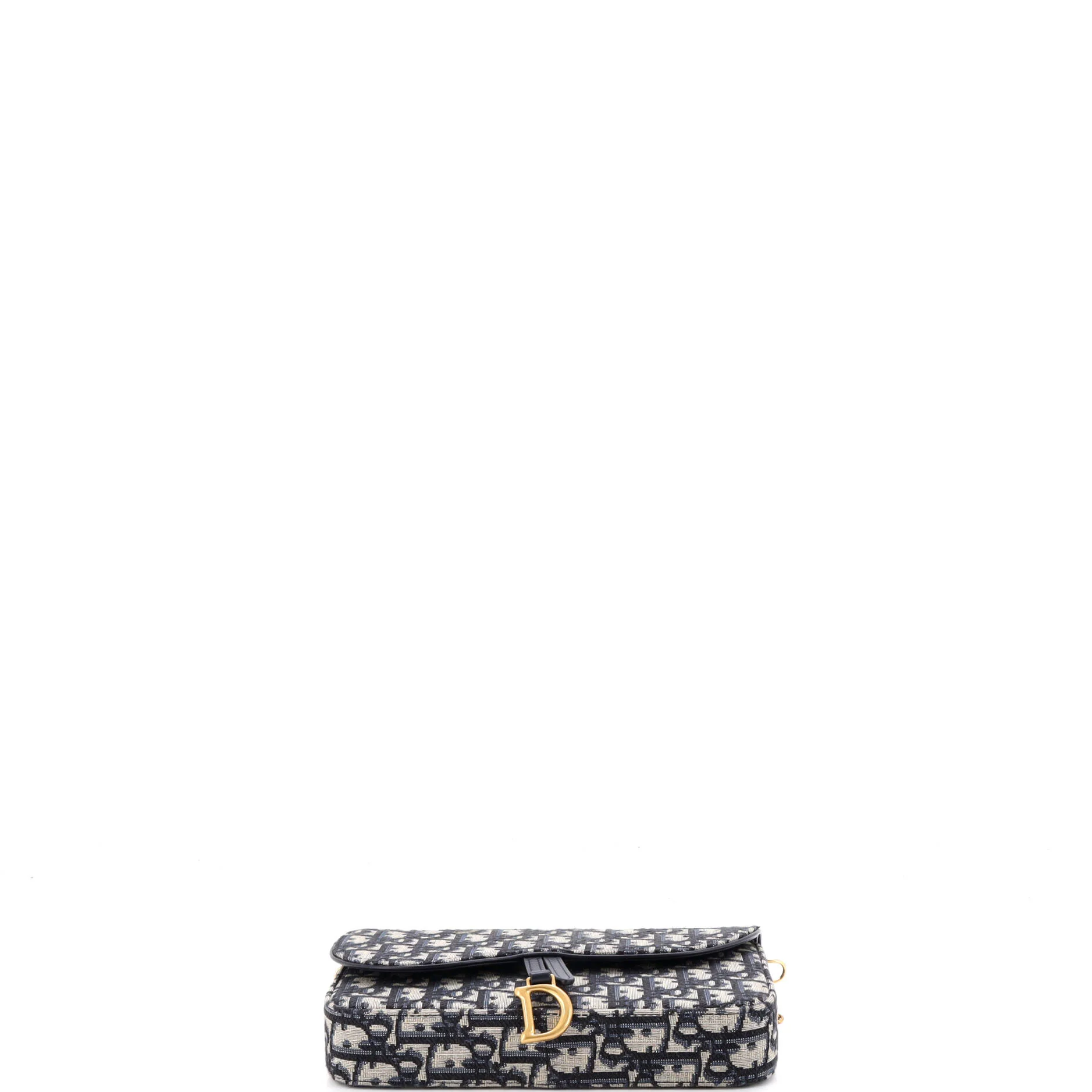 Saddle Chain Clutch Oblique Canvas - Image 4