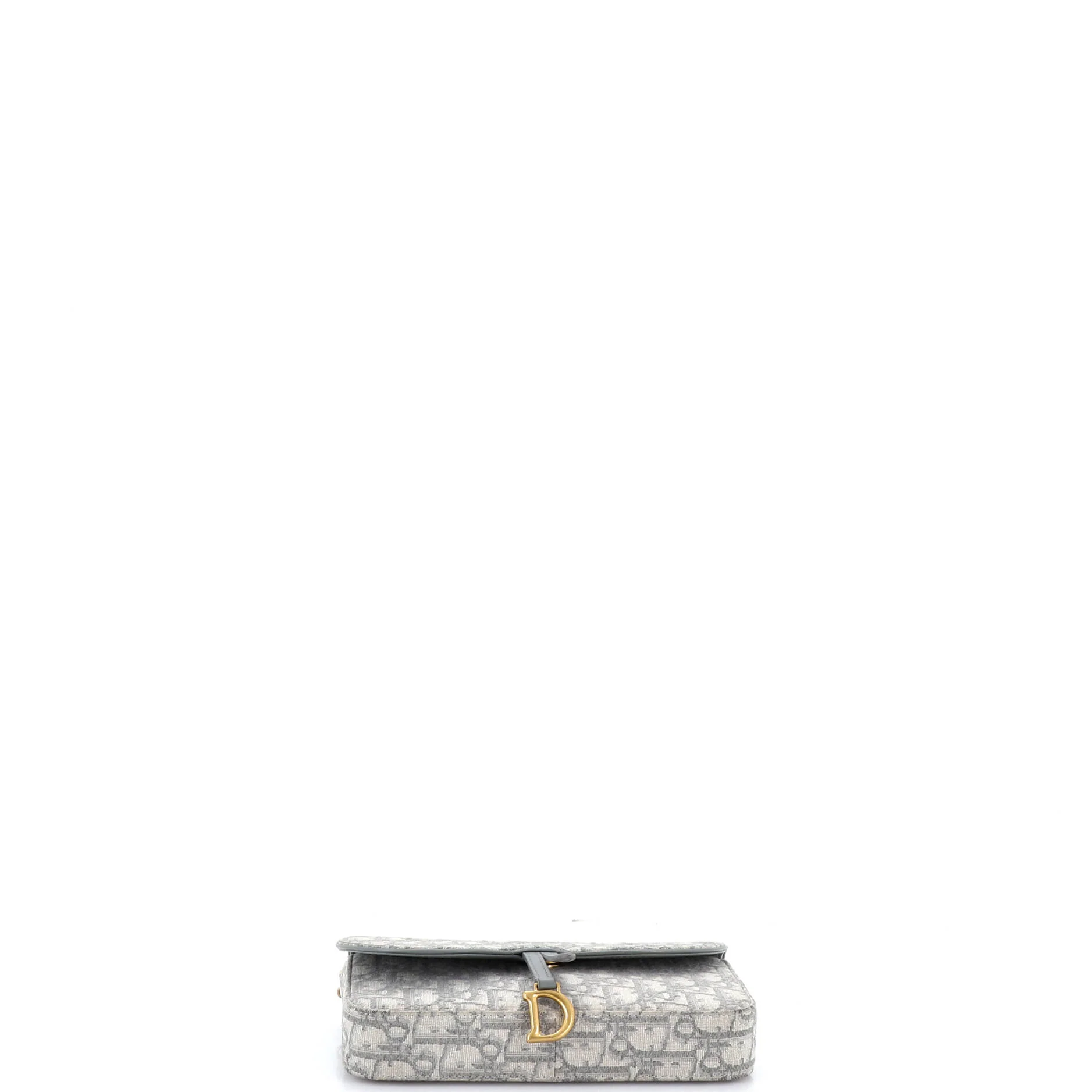 Saddle Chain Clutch Oblique Canvas - Image 4