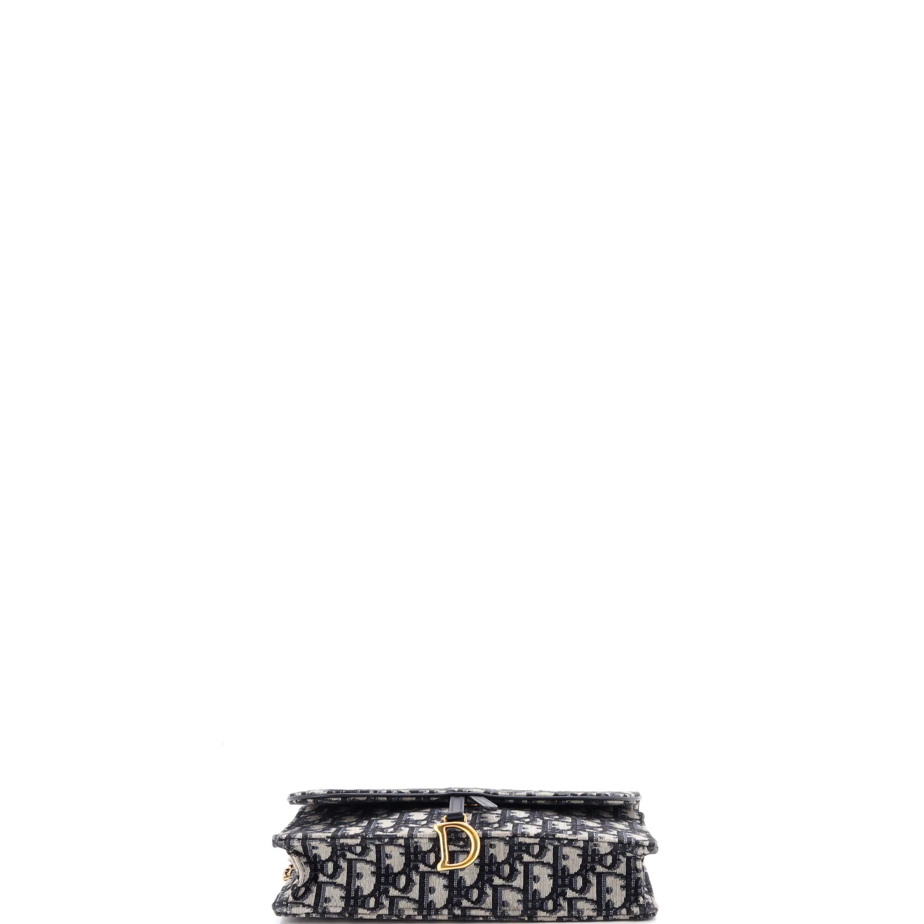 Saddle Chain Clutch Oblique Canvas - Image 4