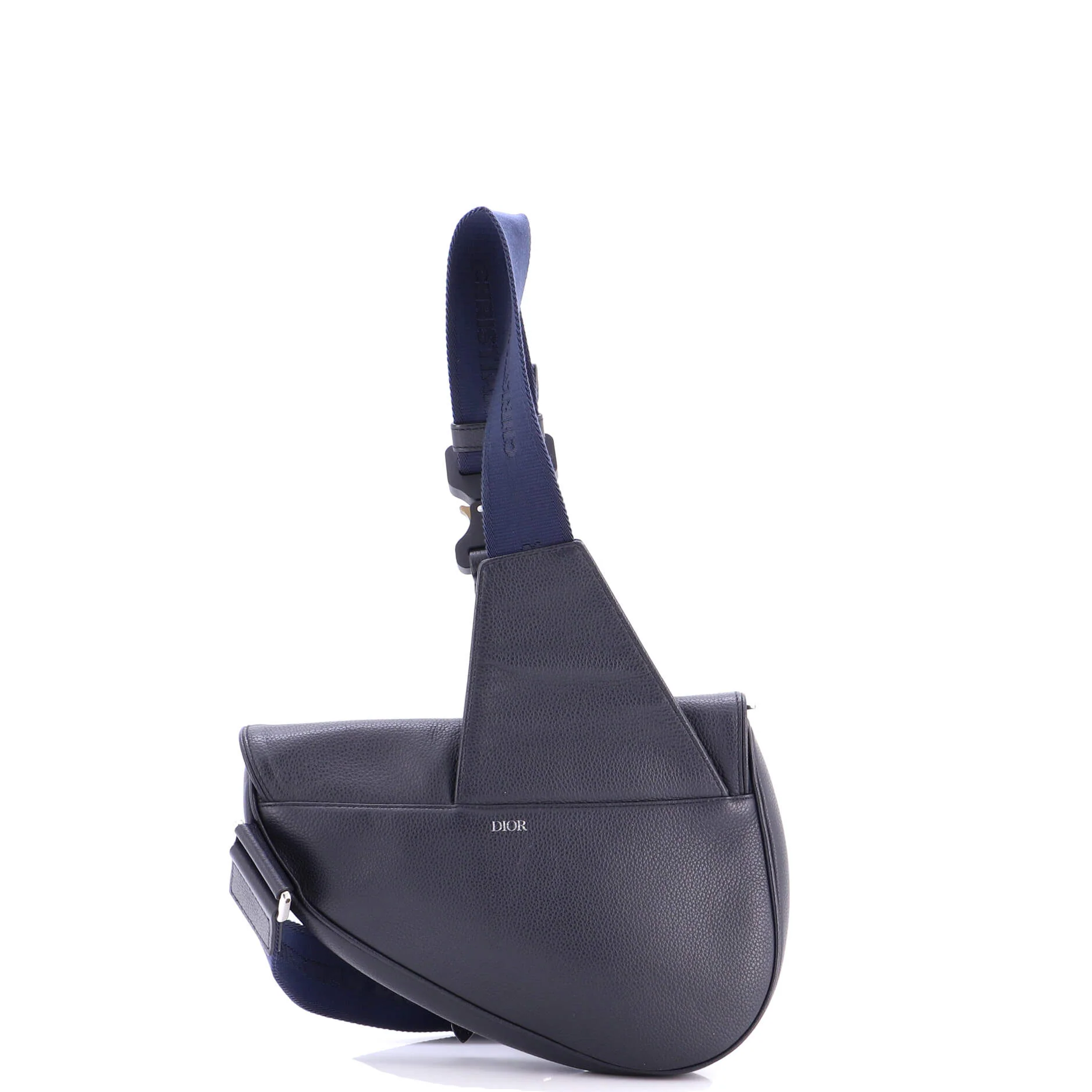 Saddle Crossbody Bag Leather Mini - Image 3