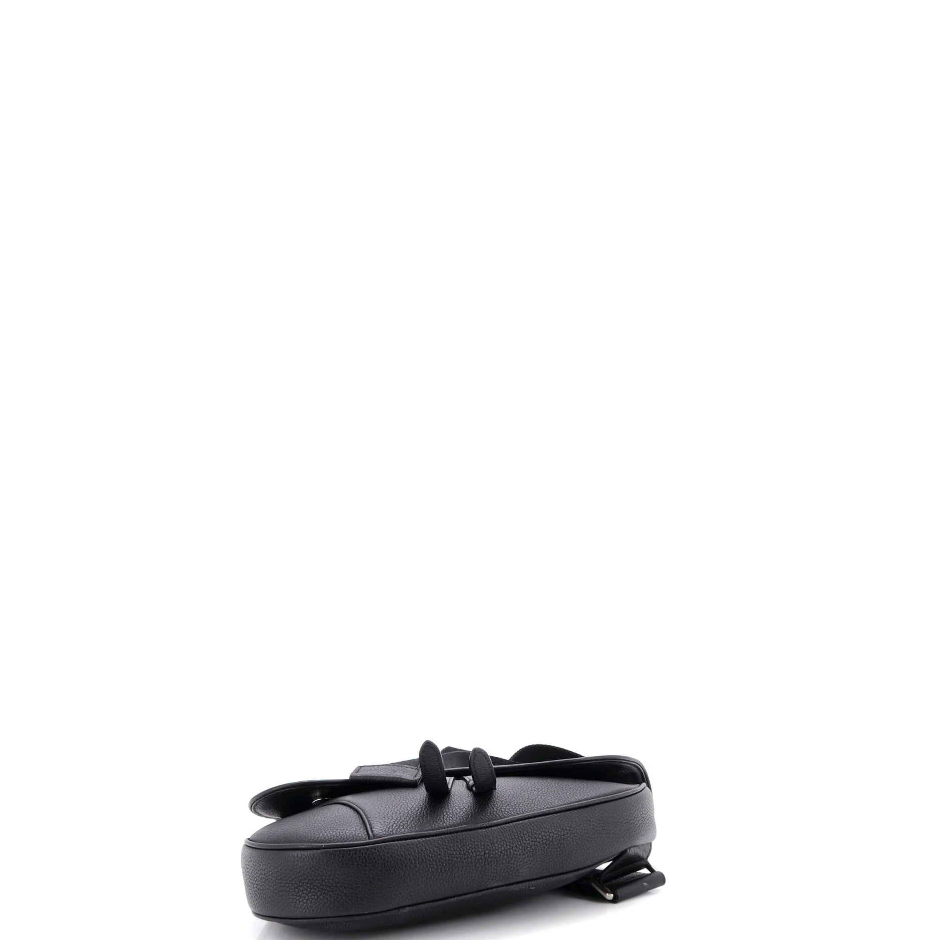 Saddle Crossbody Bag Leather Mini - Image 4