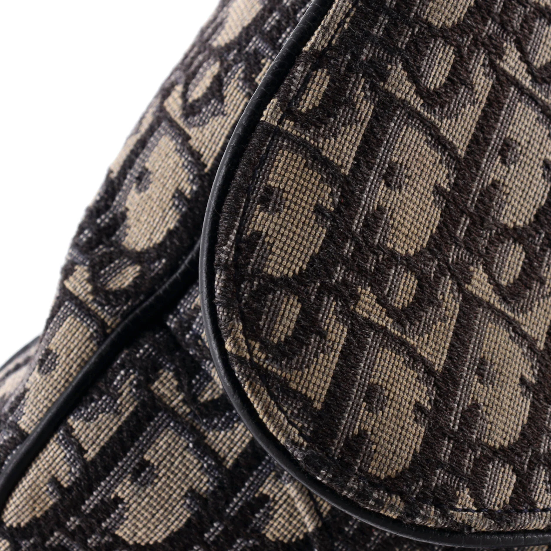 Saddle Crossbody Bag Oblique Canvas - Image 6