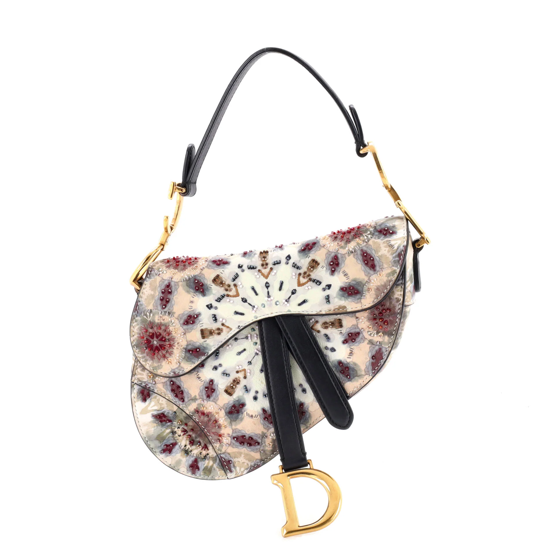 Saddle Handbag KaleiDiorscopic Calfskin Mini