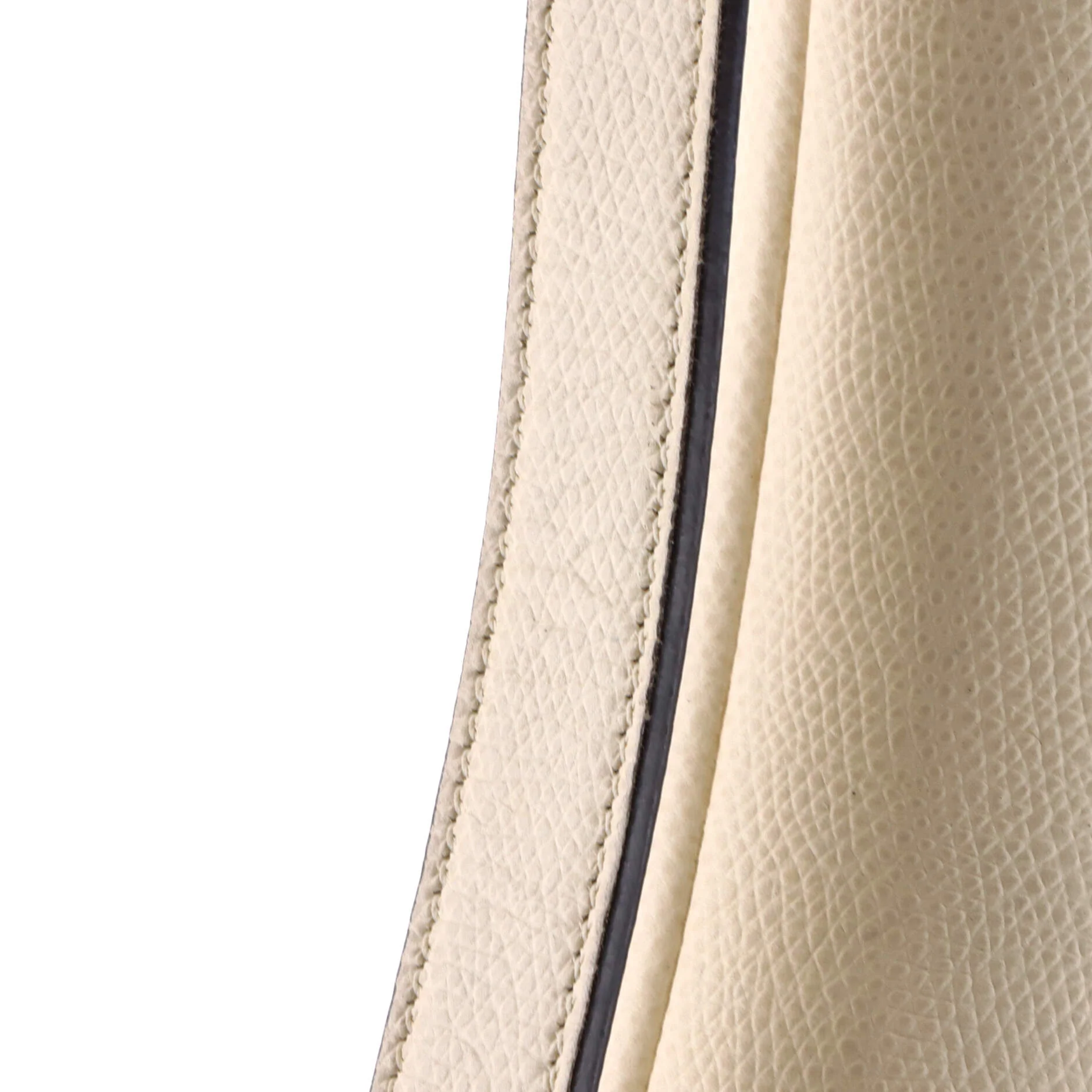 Saddle Handbag Leather Medium - Image 6