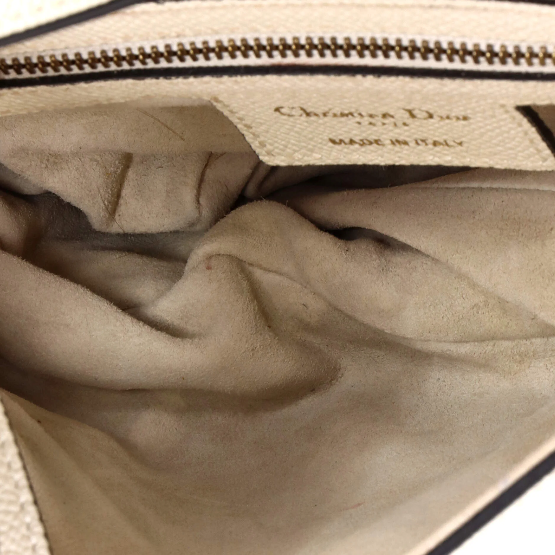 Saddle Handbag Leather Medium - Image 5
