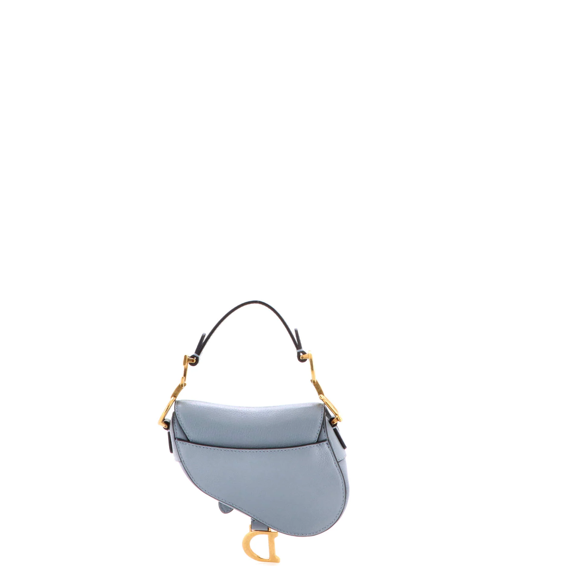 Saddle Handbag Leather Micro - Image 3