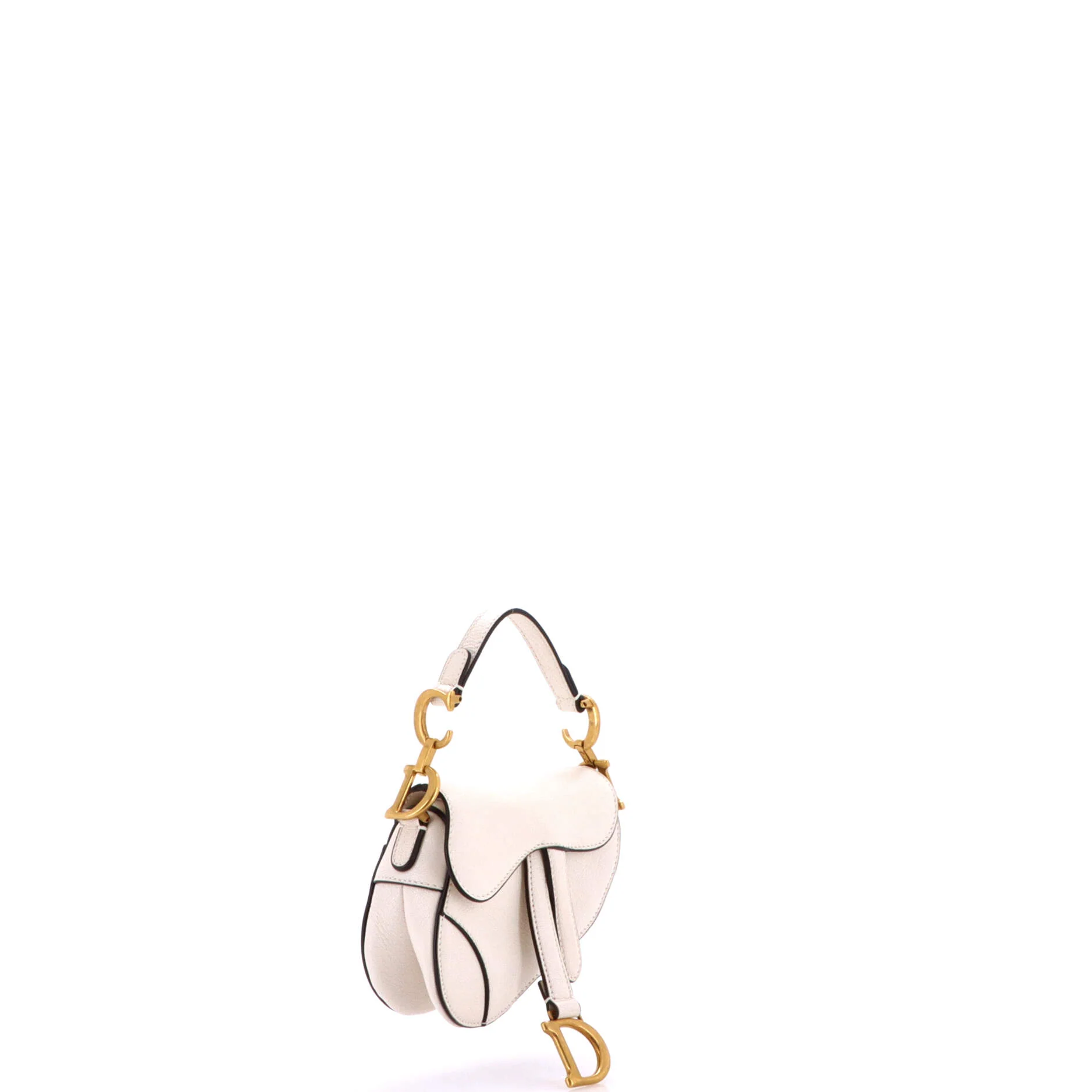 Saddle Handbag Leather Micro - Image 2