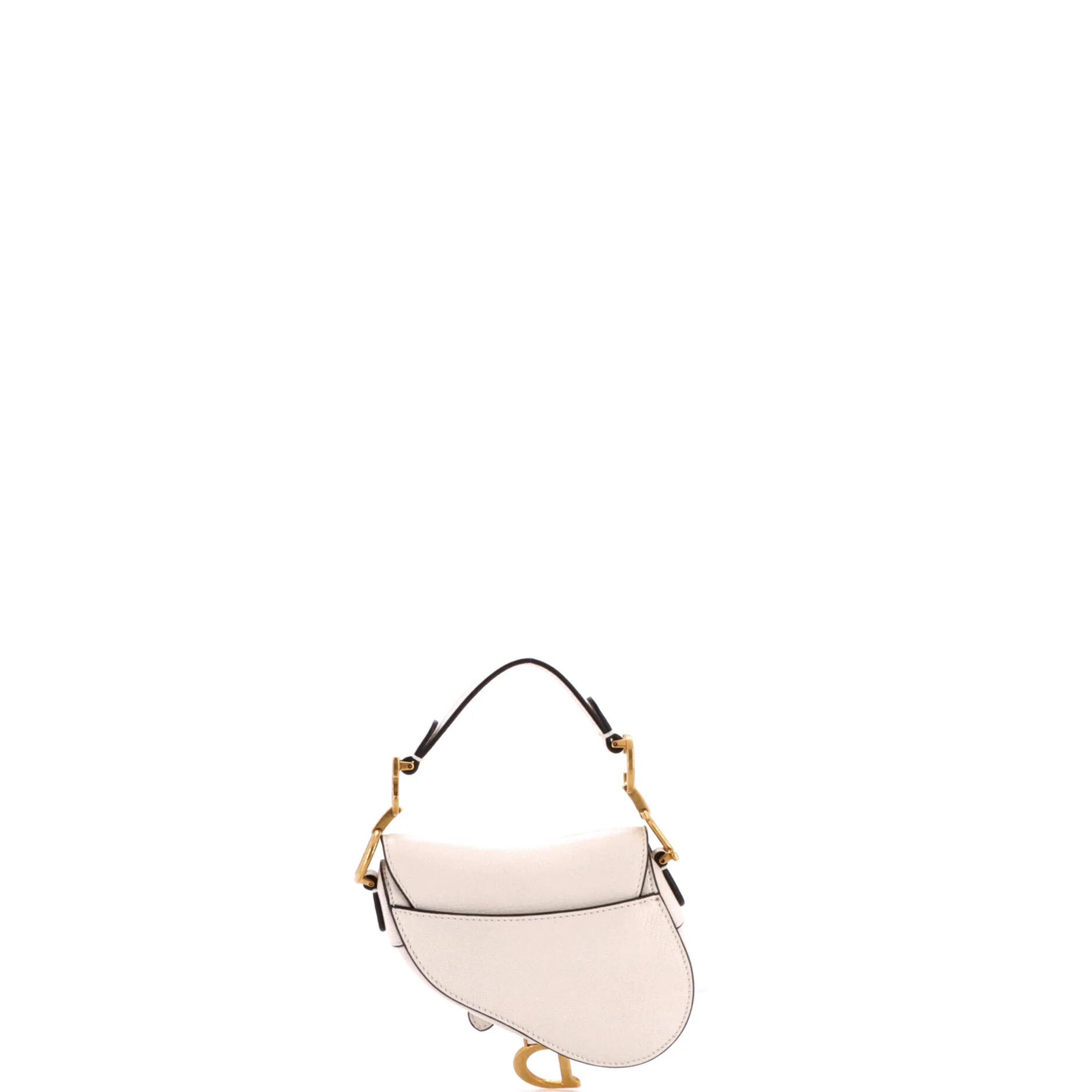 Saddle Handbag Leather Micro - Image 3