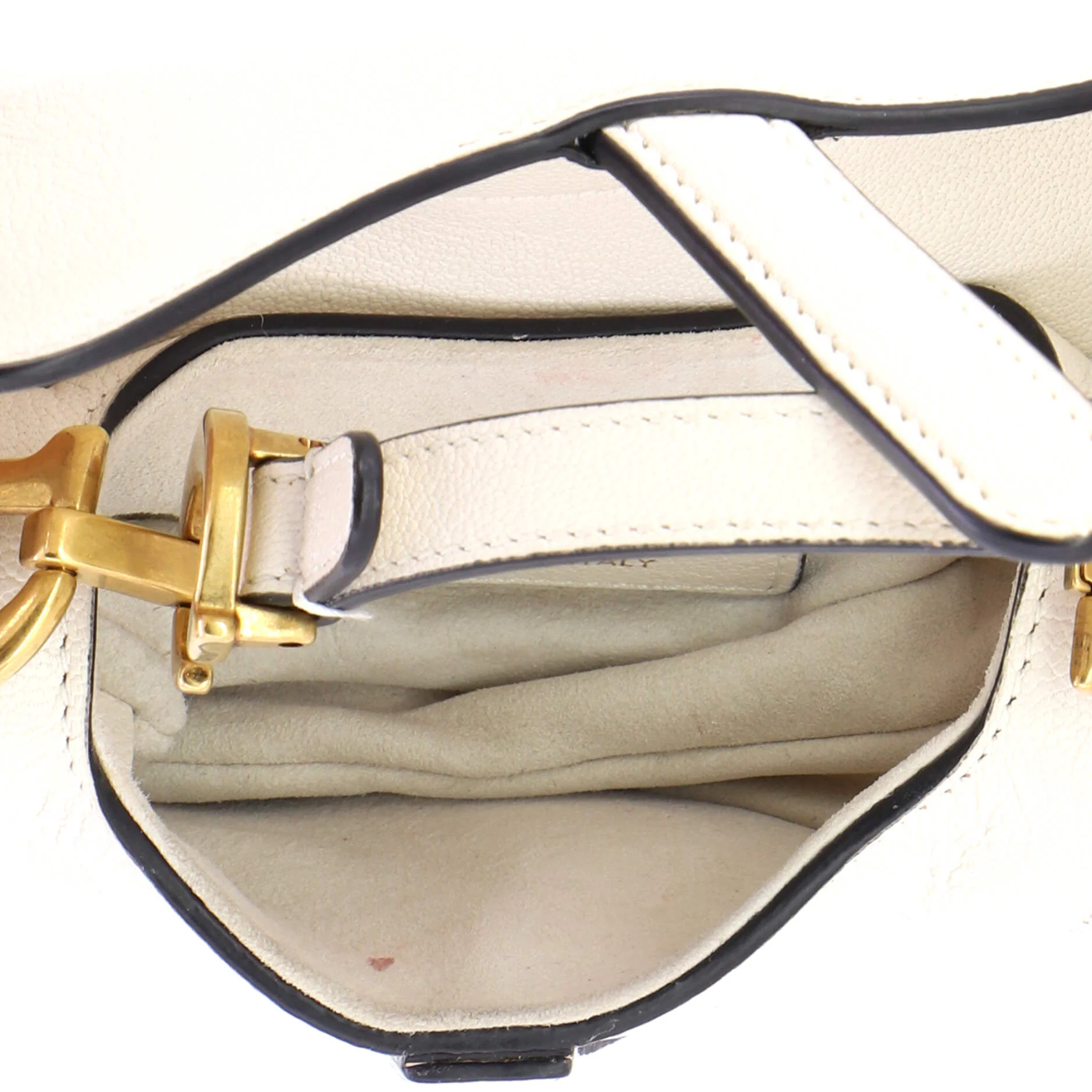 Saddle Handbag Leather Micro - Image 5