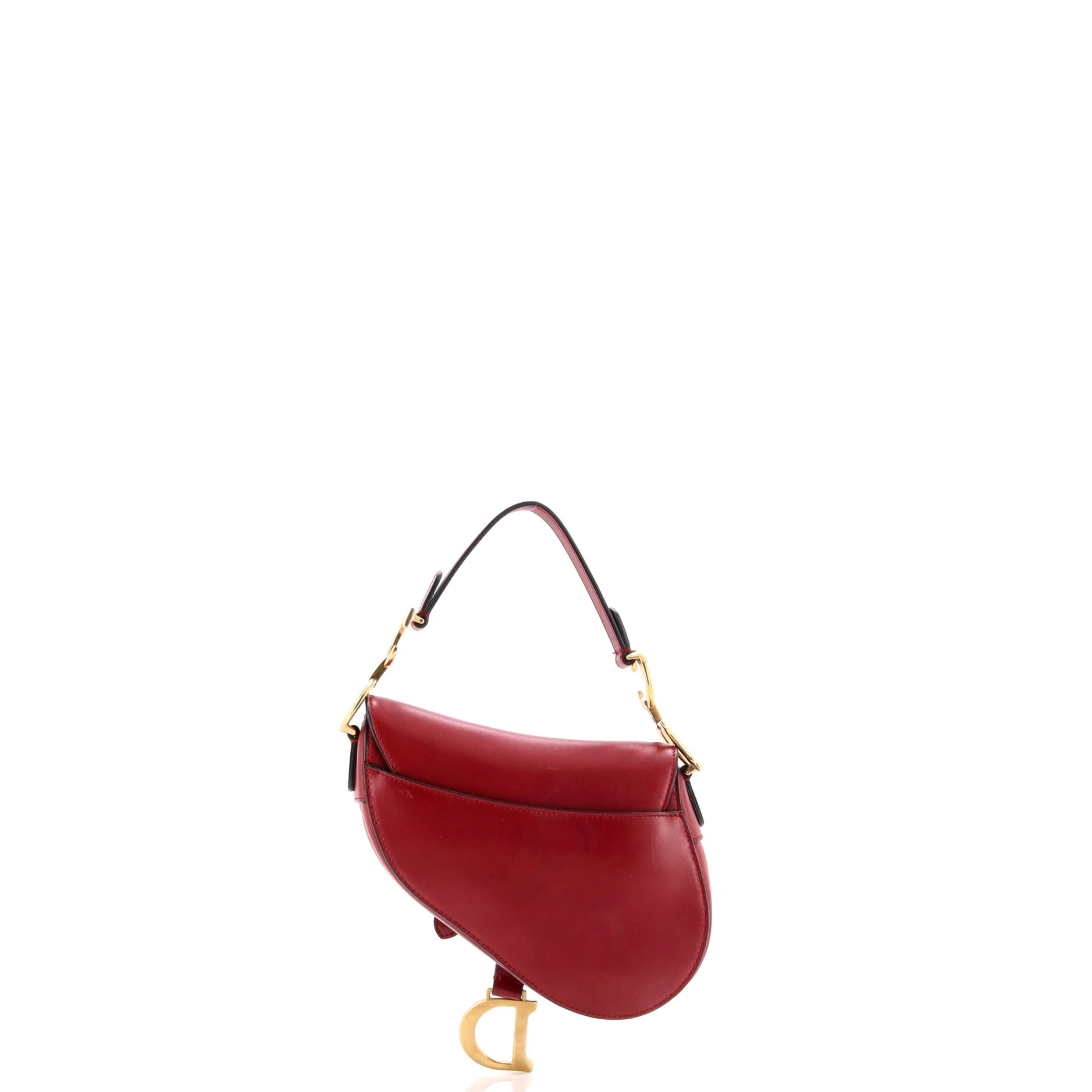Saddle Handbag Leather Mini - Image 3
