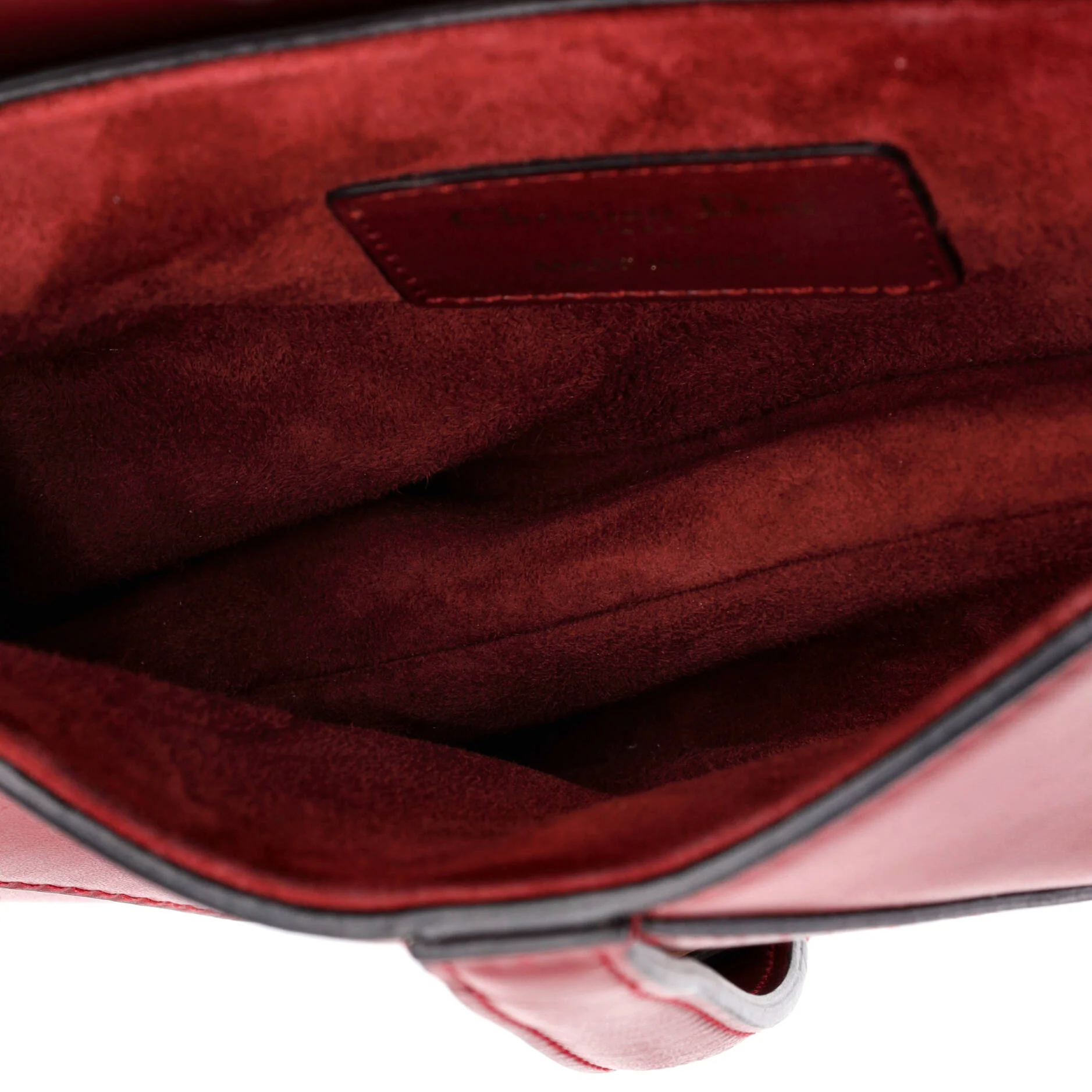 Saddle Handbag Leather Mini - Image 5