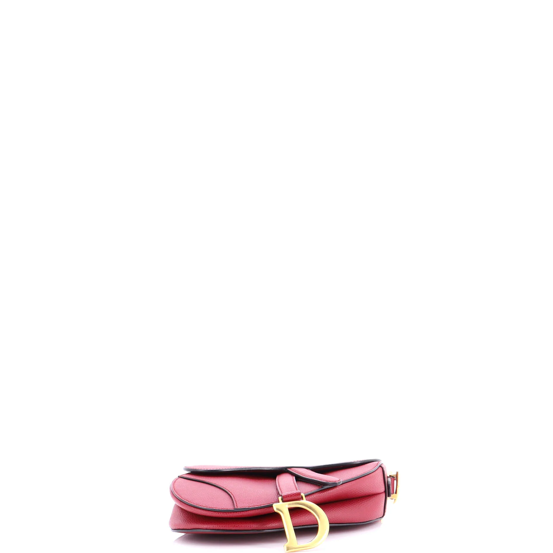 Saddle Handbag Leather Mini - Image 4