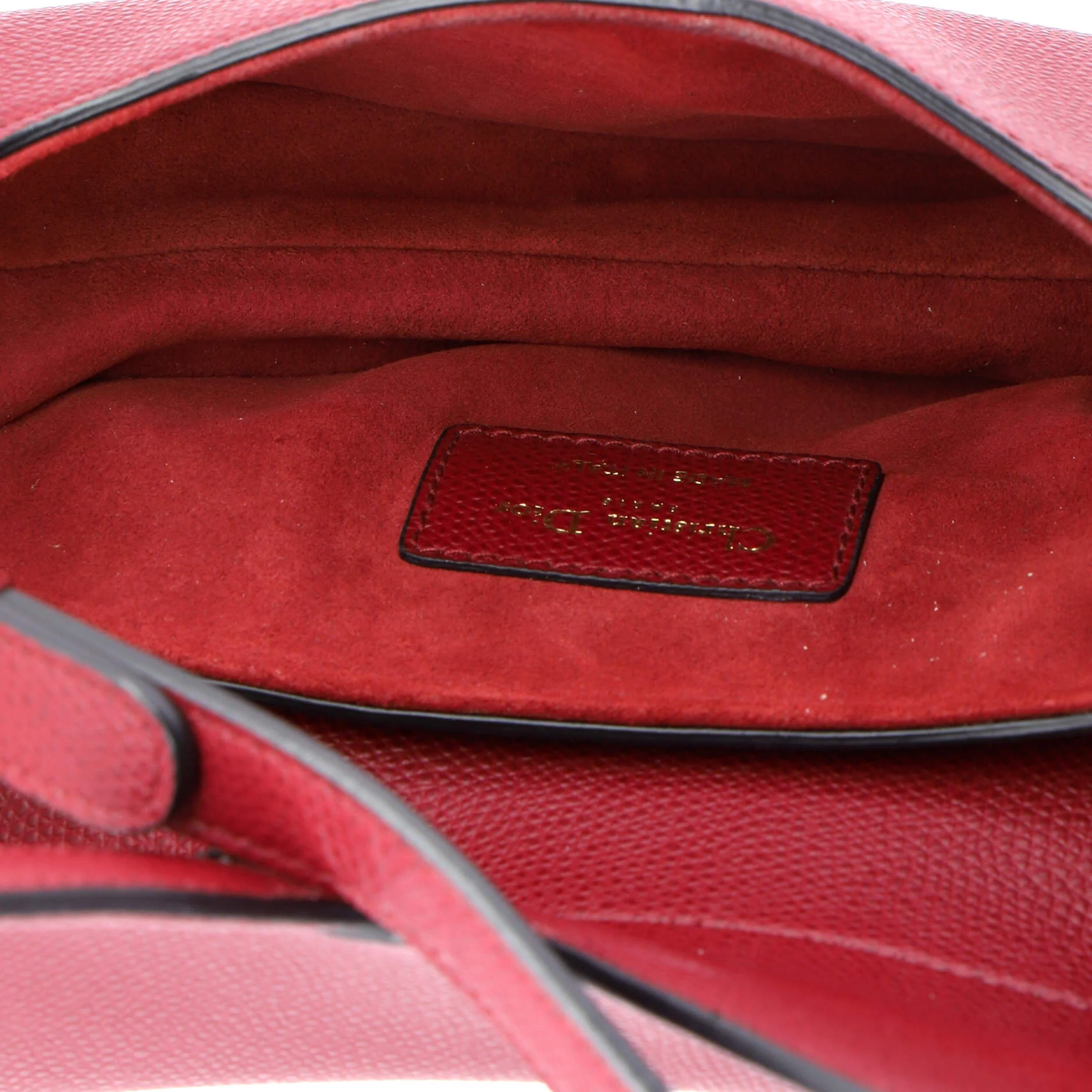 Saddle Handbag Leather Mini - Image 5